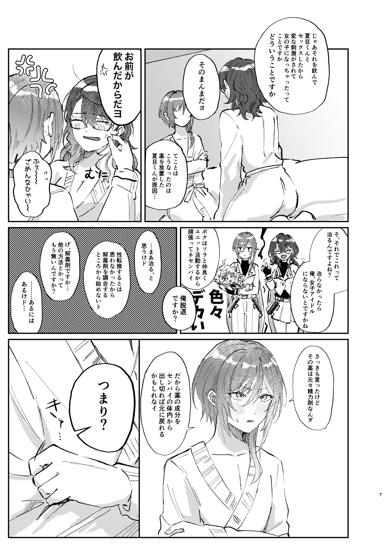 Kenmei: Boku no Nii-san ga Nyotaika Shiteita Ken ni Tsuite page 6 full