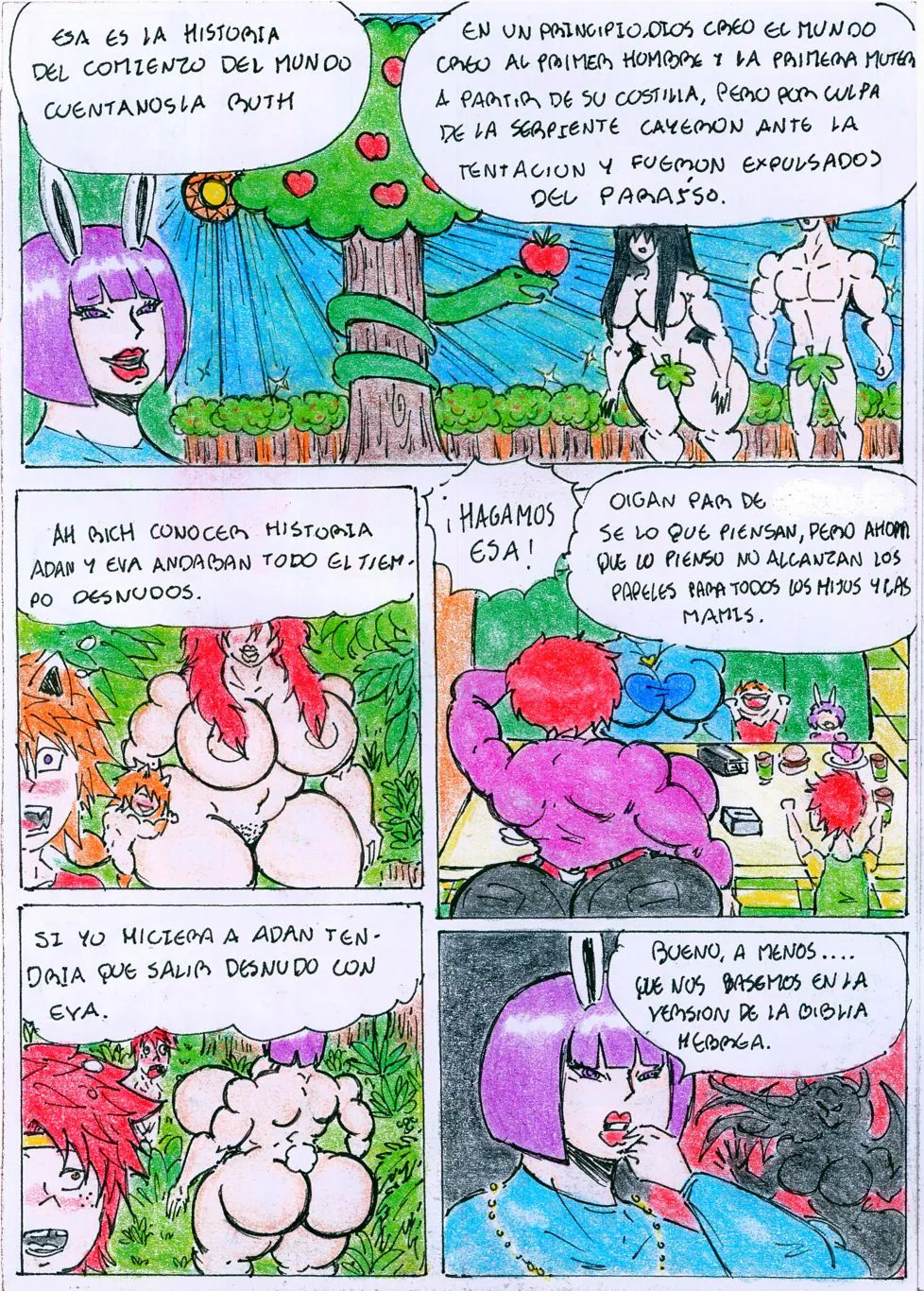 Cómic Ruth y Ashley 1 "LA OBRA DE TEATRO" page 3 full