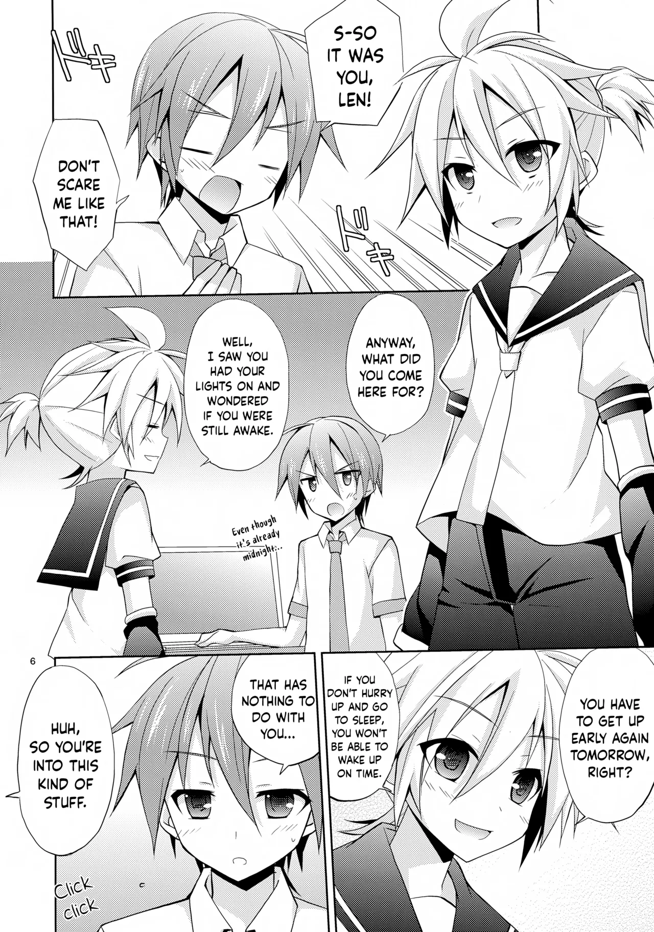 Len-kun ga Gachi Sugite Kowai | Len-kun Is So Eager It Scares Me page 6 full