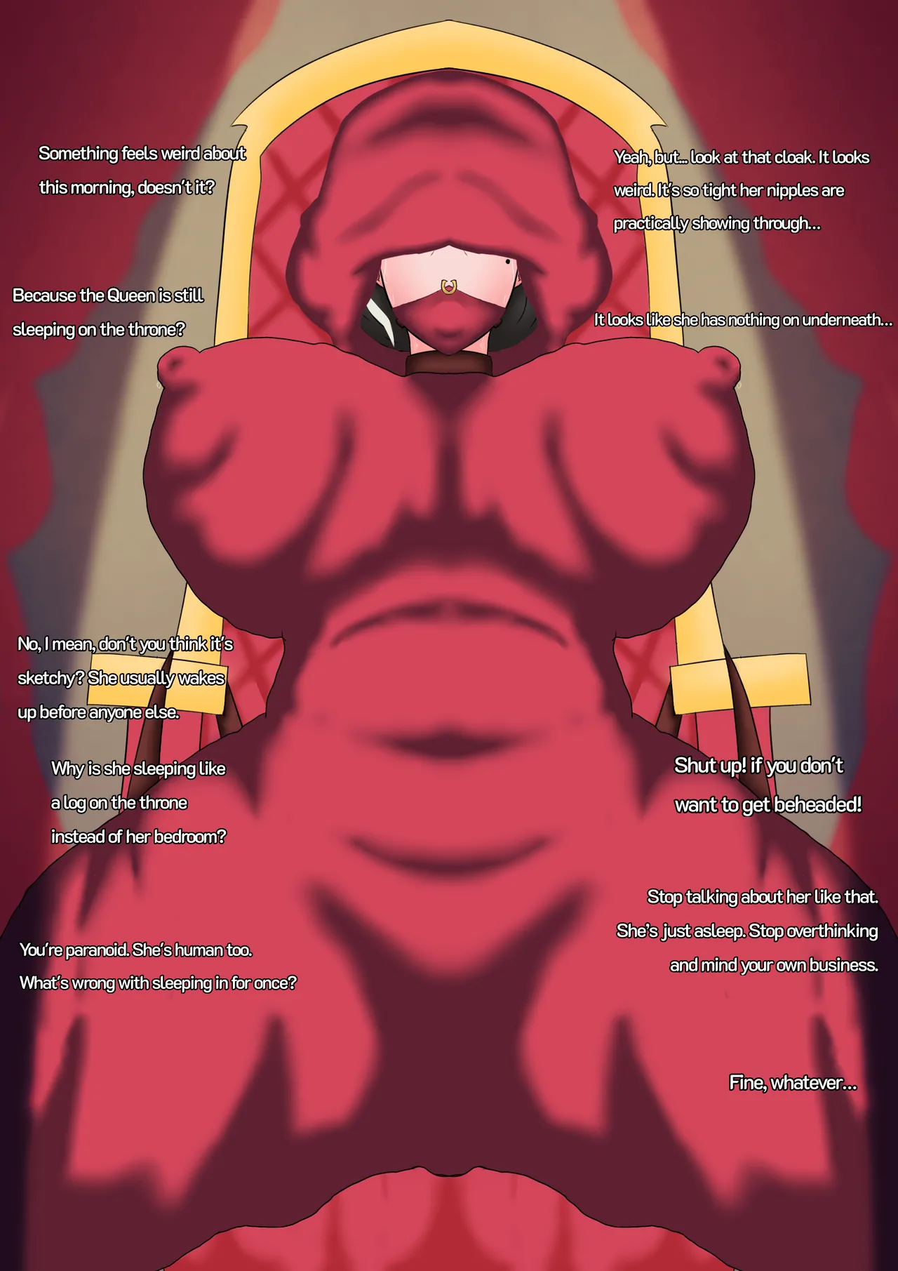 The Queen's Hidden Pleasure page 1 full