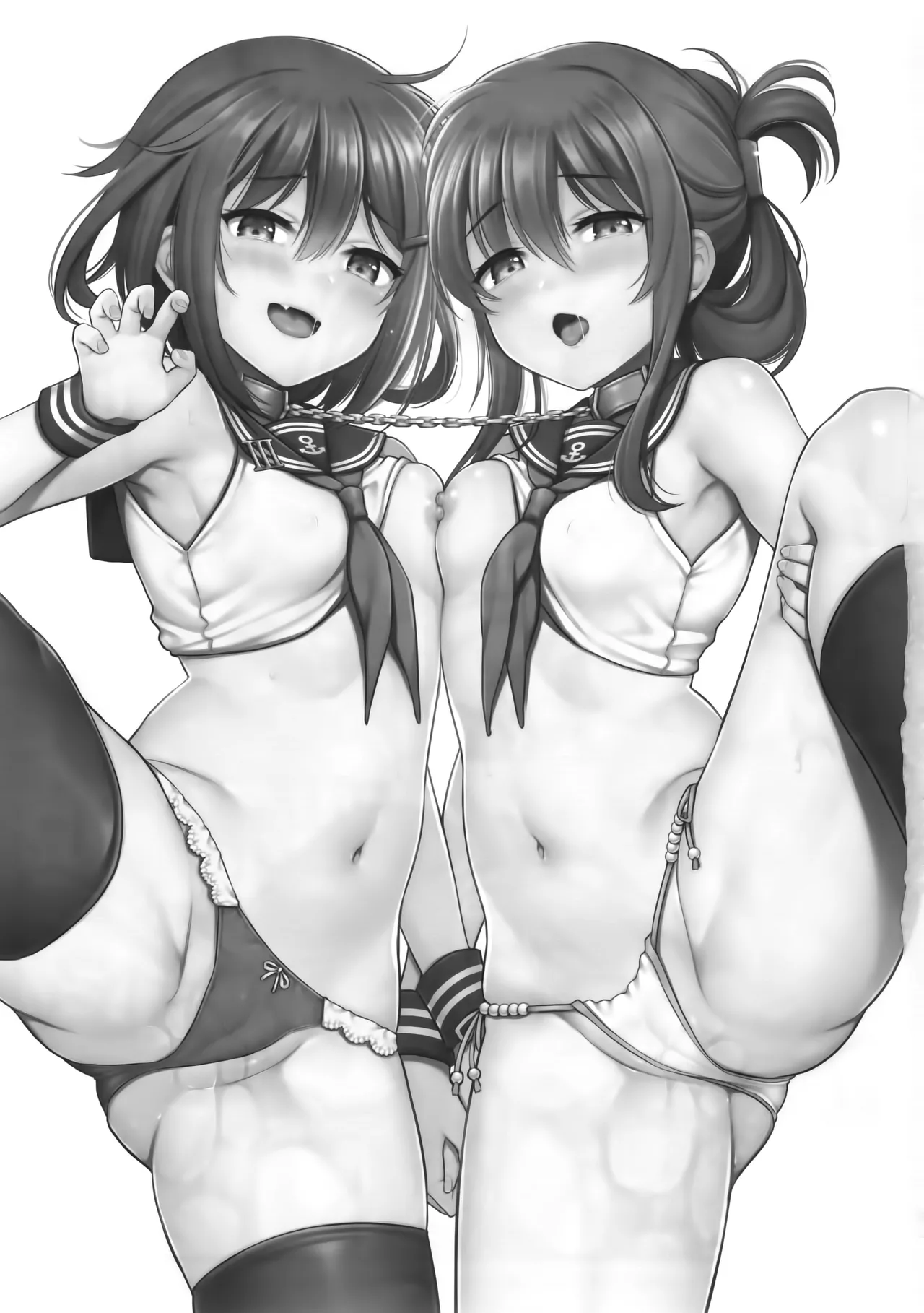 Ikazuchi Inazuma-chan x Batsu Game | Ikazuchi-chan e Inazuma-chan x Juego de castigo page 2 full