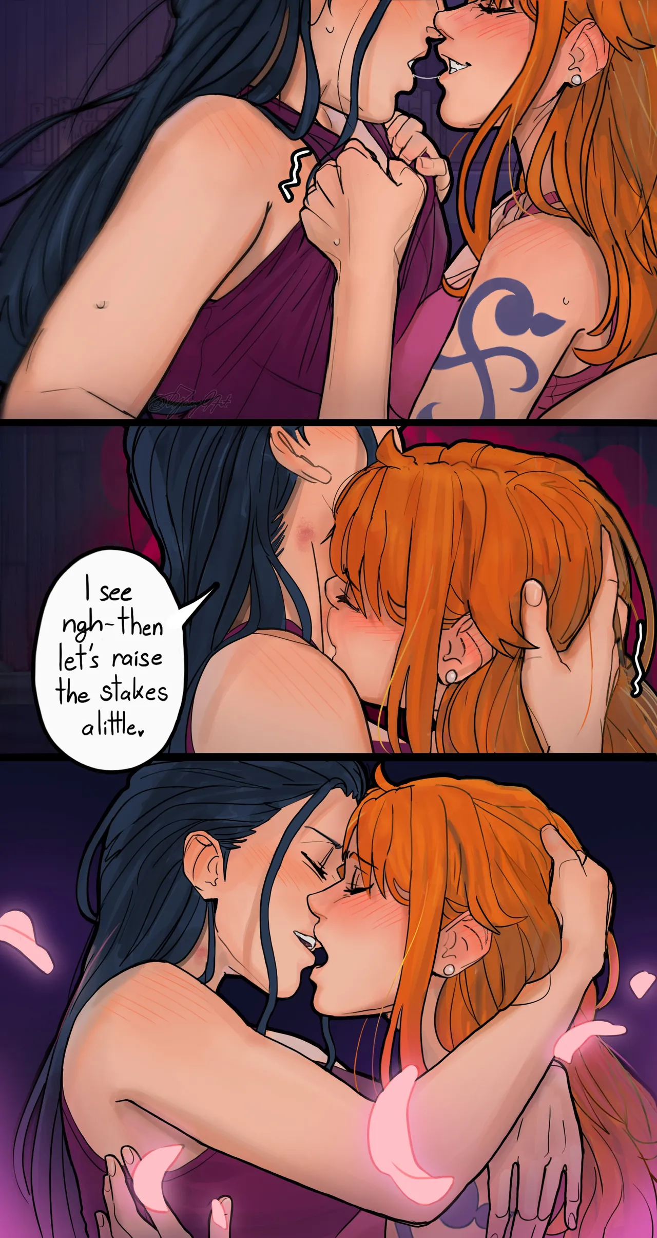 A Demon's First Kiss page 3 full