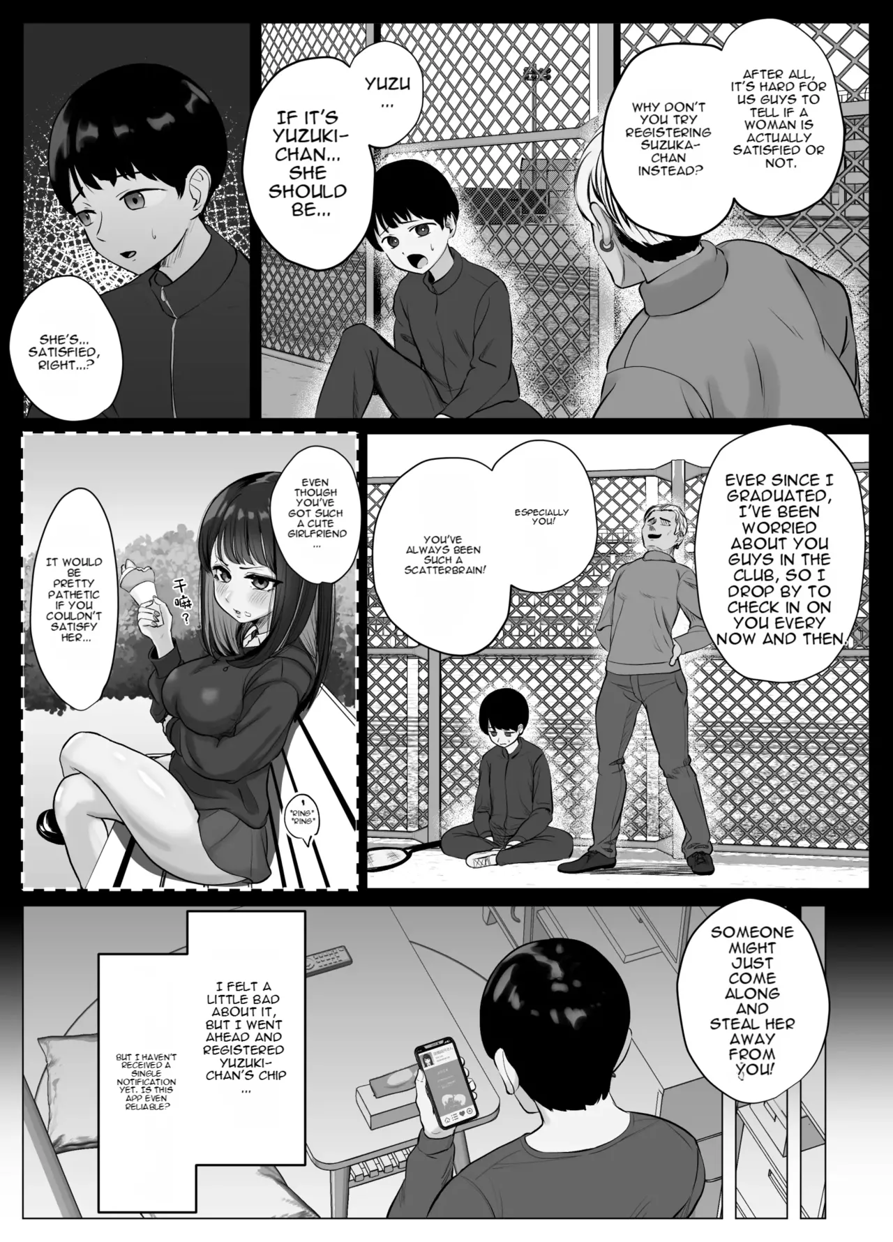 Zecchou Kenchi Appli ~Nariyamanai Netorare Tsuuchi~ page 11 full