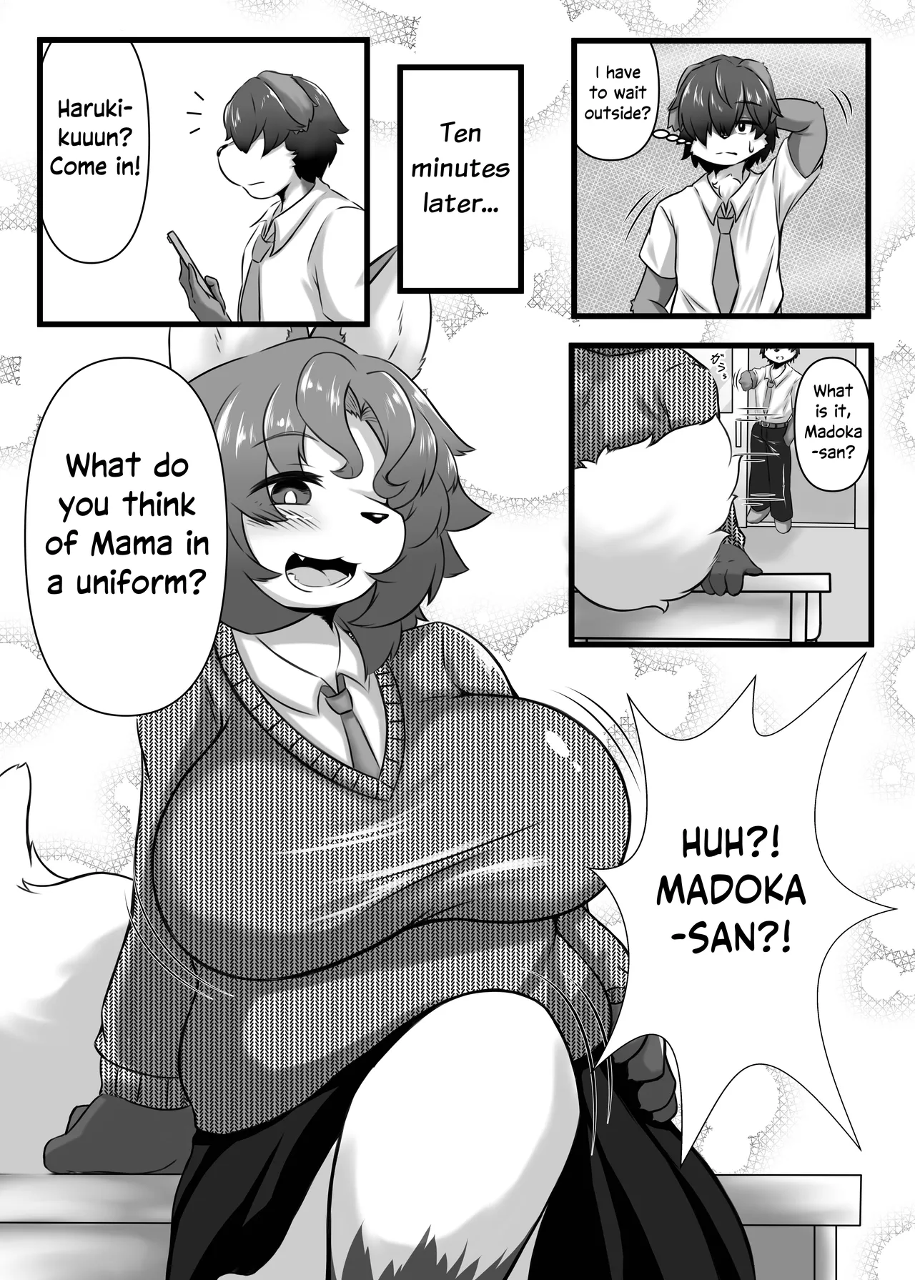 Haruki to Mama to Seifuku to | Haruki, Mama and the School Uniform page 6 full