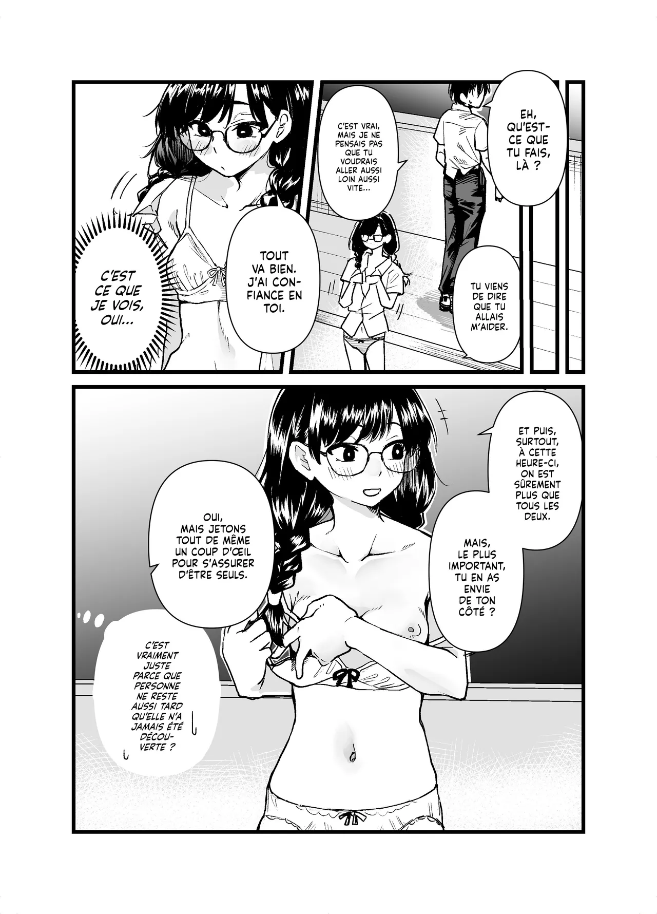 Class no Iinchou ga Roshutsuheki no Aru Hentai-san datta | La Déléguée est une Perverse Exhibitionniste page 11 full
