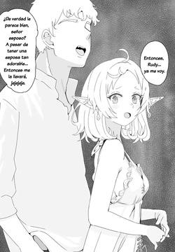 Rudeus le puede un favor a Sylphiette NTR