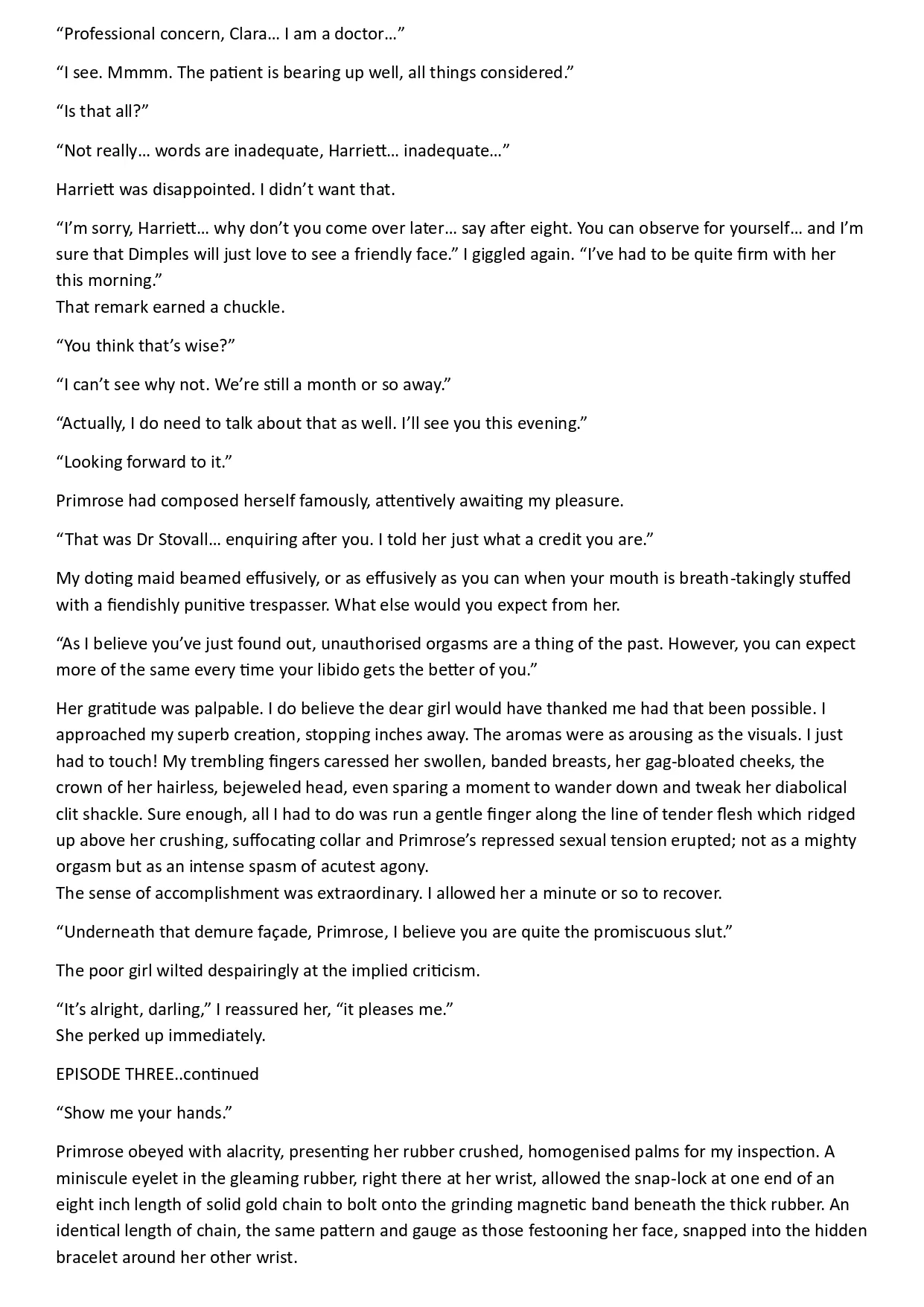 Clara's Menagerie Part 2 page 10 full