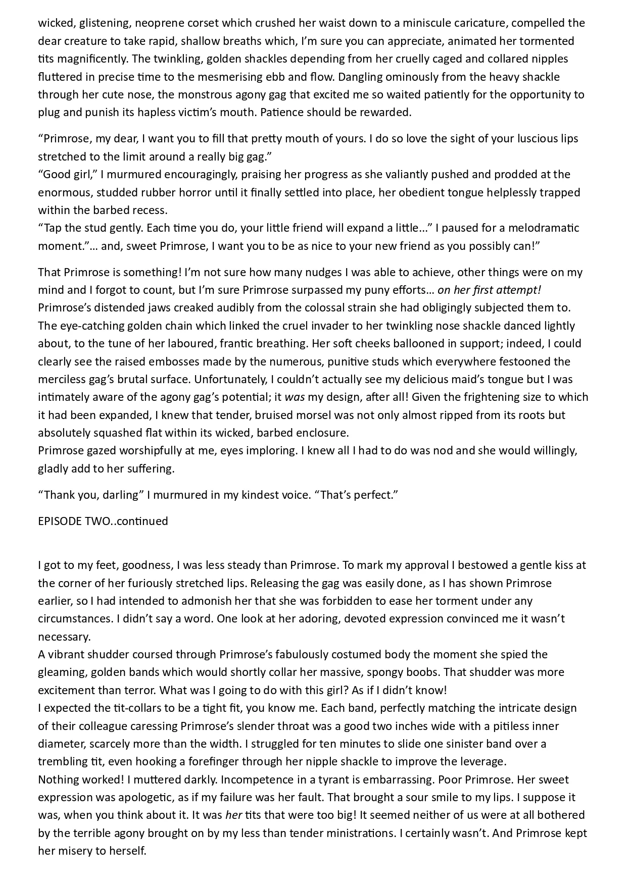 Clara's Menagerie Part 2 page 7 full