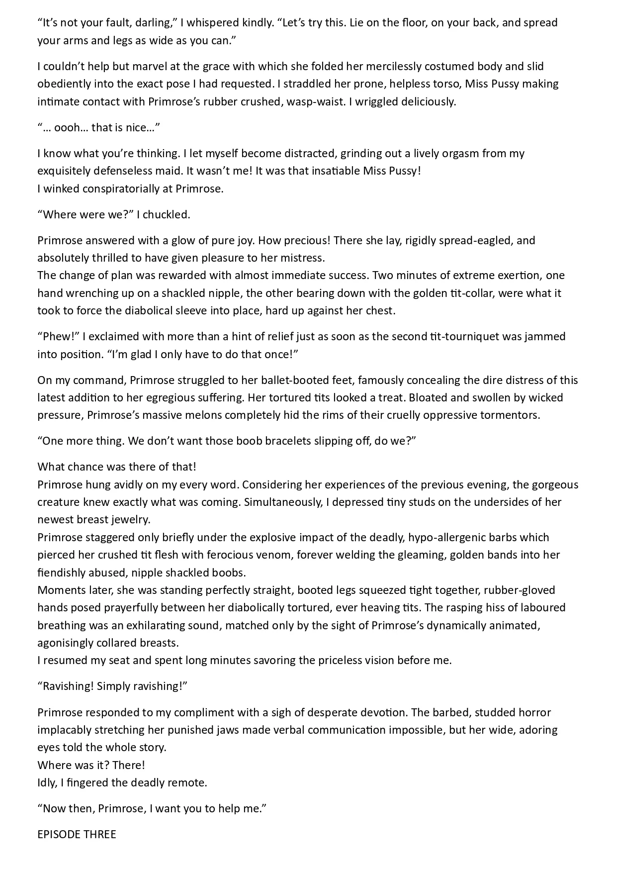 Clara's Menagerie Part 2 page 8 full