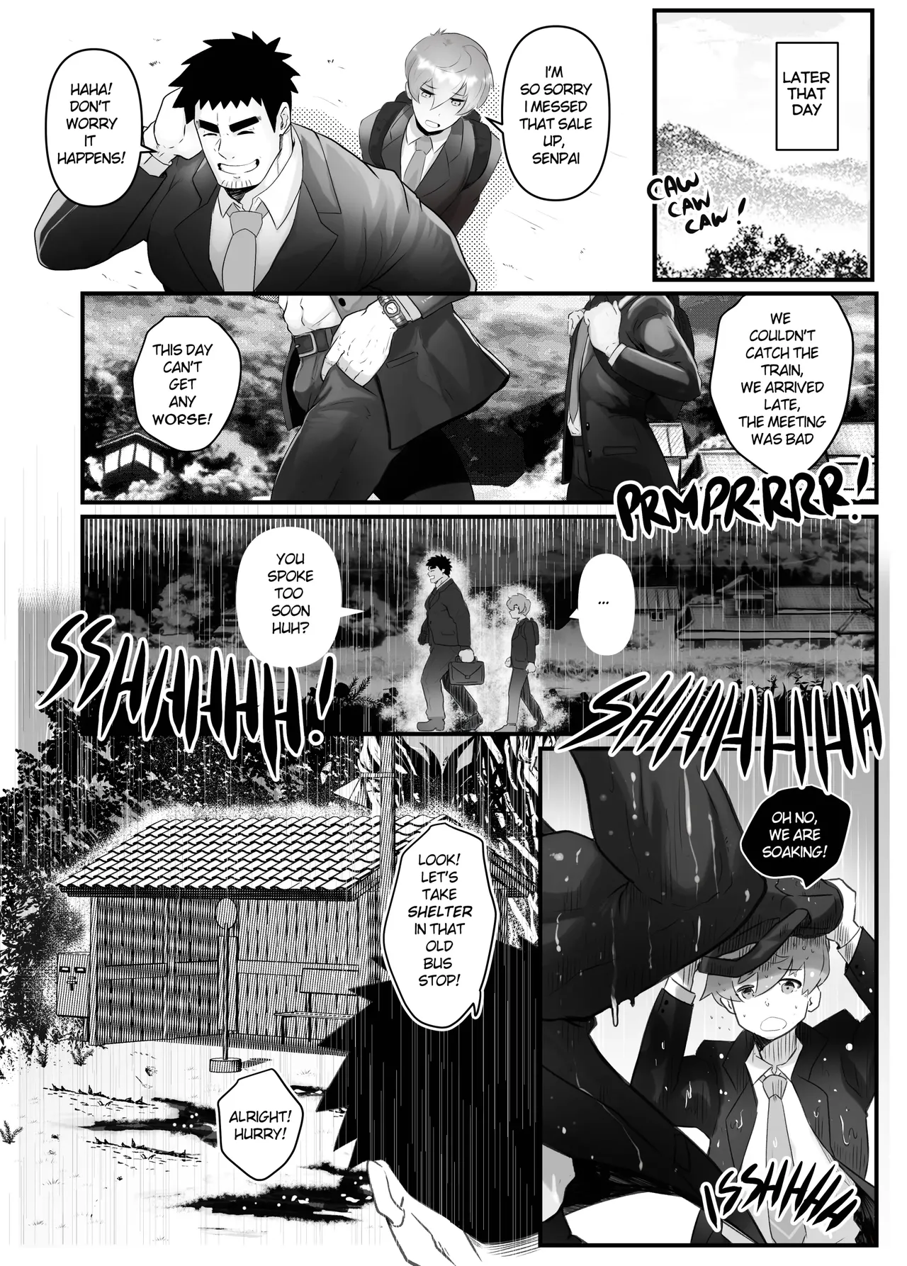 Working Overtime with my NOT SO annoying Senpai page 10 full