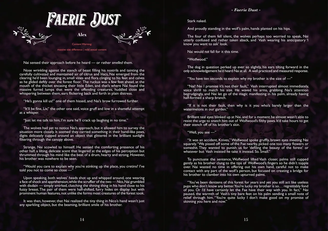 A Song of Brothers: A Knives x Vash Zine page 8 full