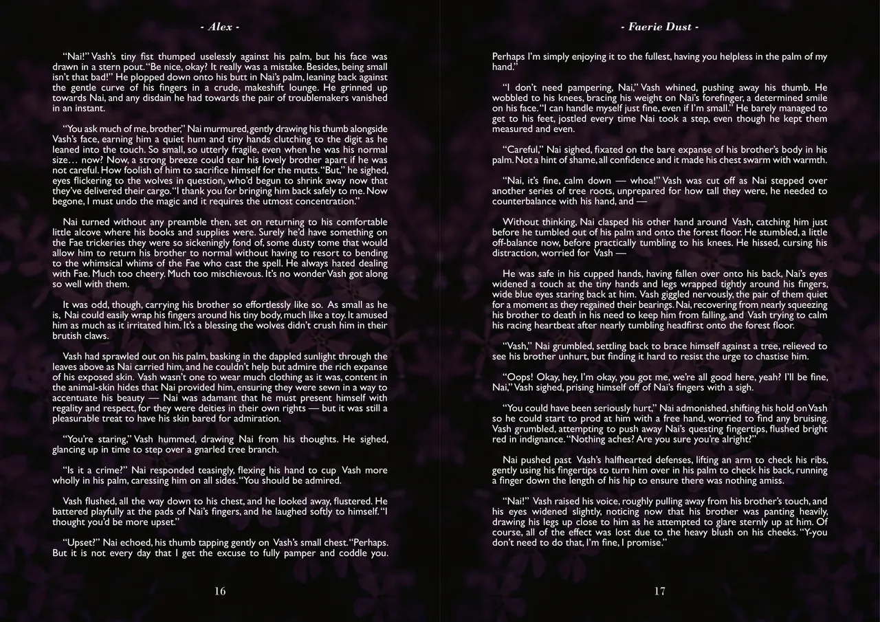 A Song of Brothers: A Knives x Vash Zine page 9 full