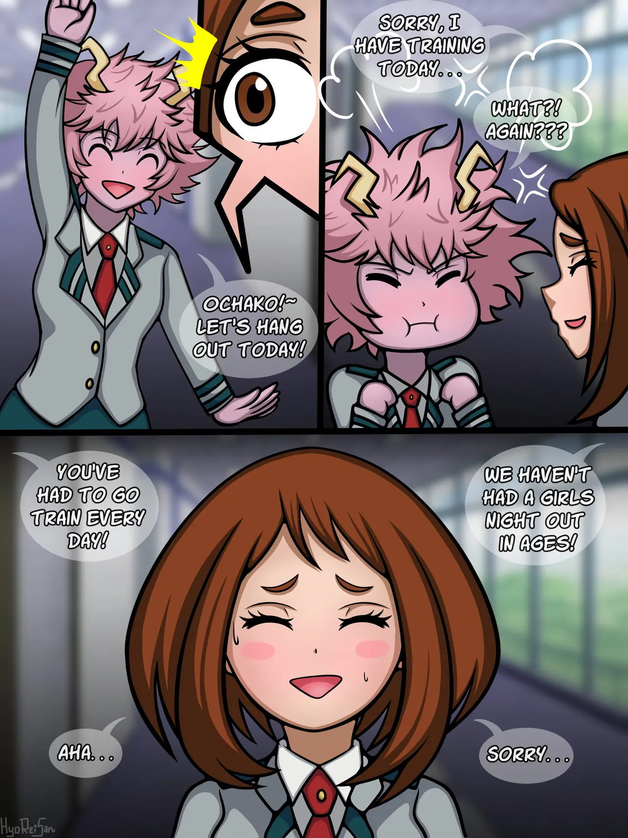 Ochako's Training page 1 full