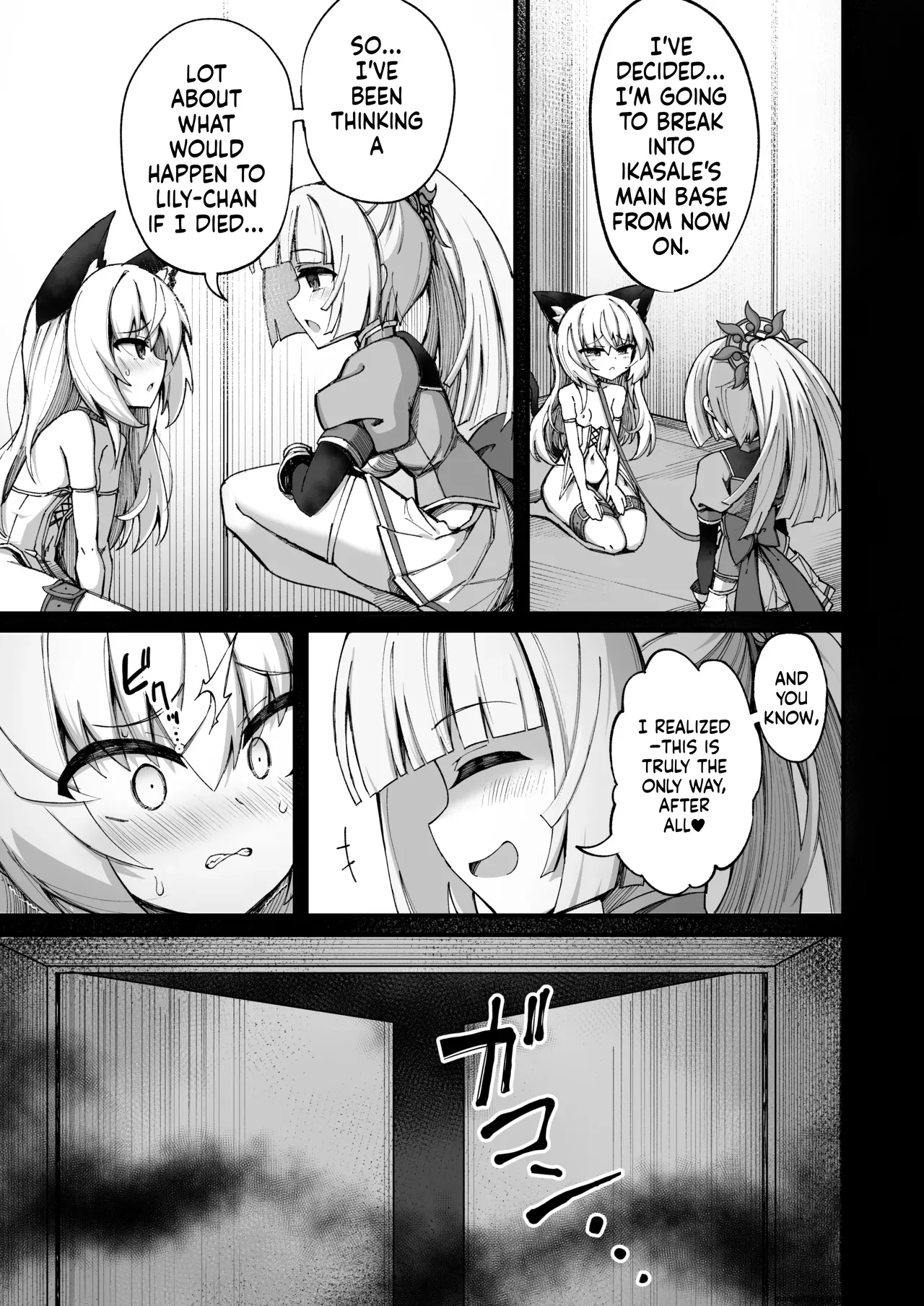 Mazoneko x Mahou Shoujo ~Aku no Mahou Shoujo ga, Seigi no Mahou Shoujo to Suenagaku Shiawase ni Kurasu Manga~ page 9 full