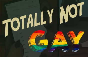 [Monkeyspirit] Totally Not Gay (Ongoing)  [RUSSIAN] [jesus42] cover