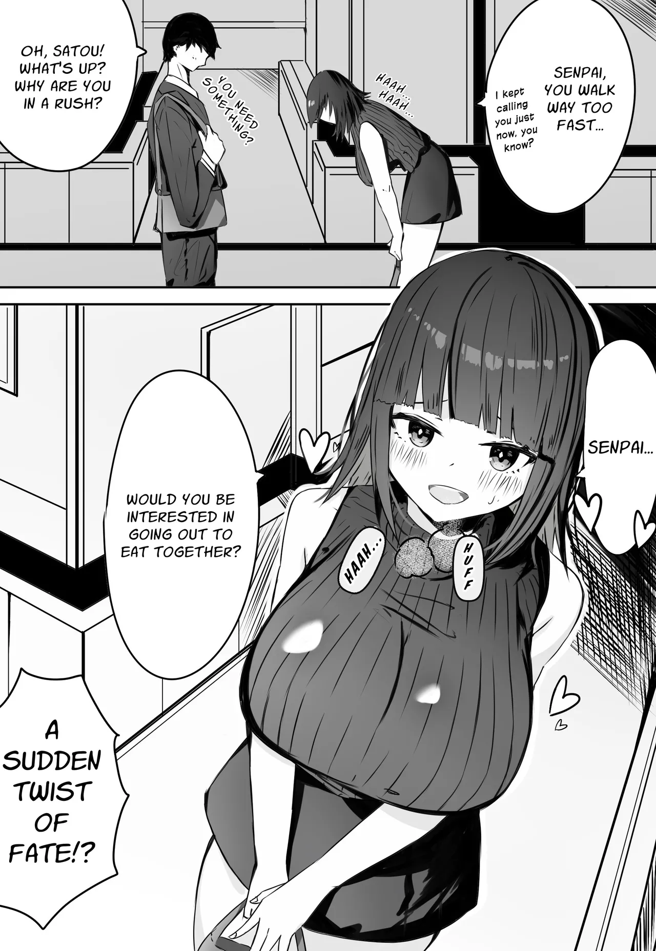 Kouhai Succubus-chan wa Senpai o Jirashitai! | The Succubus At Work Is A Teaser! page 4 full