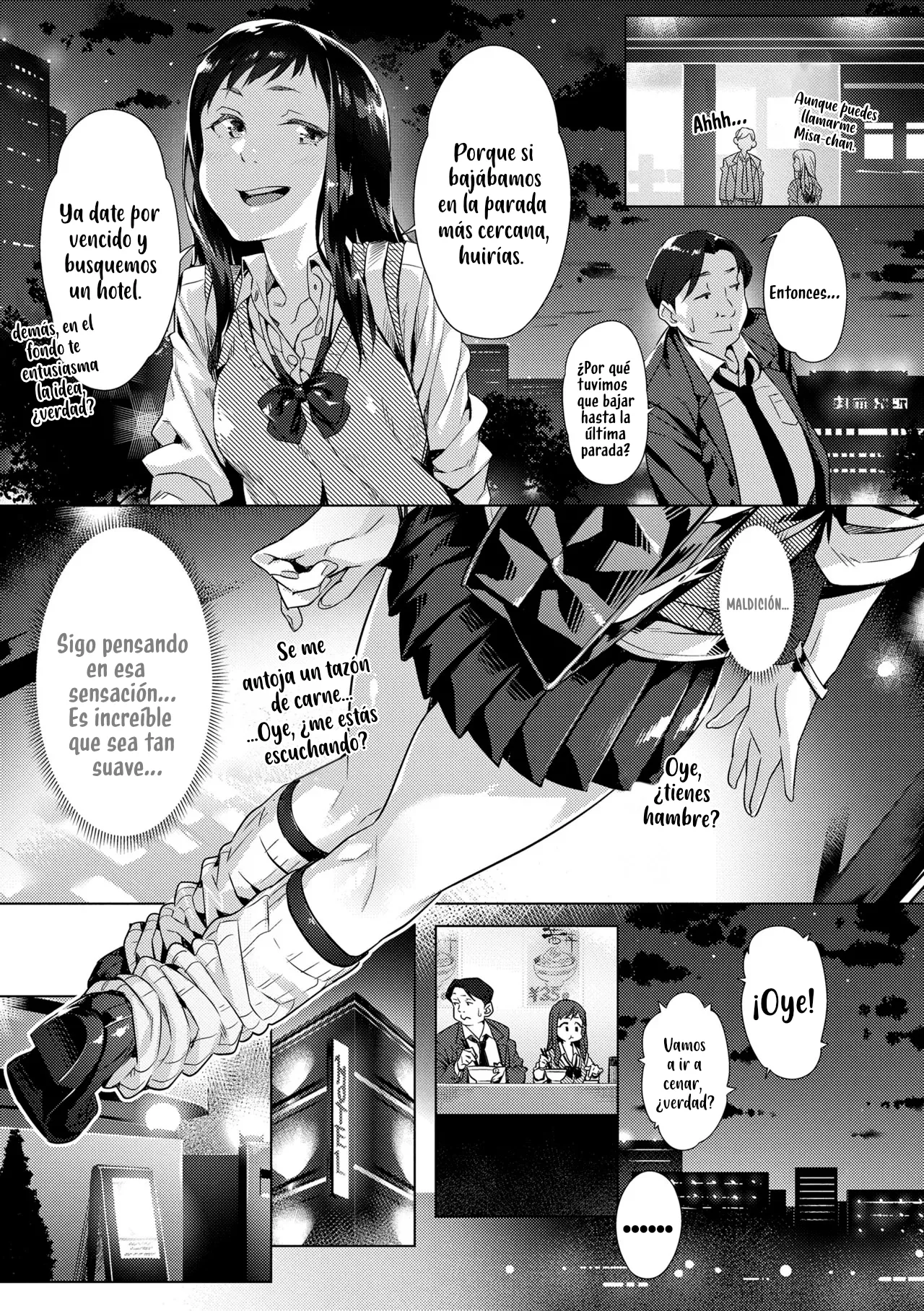 Kakushite Hitoyo no Saporiman.｜Refugio Nocturno para un Oficinosta. page 10 full