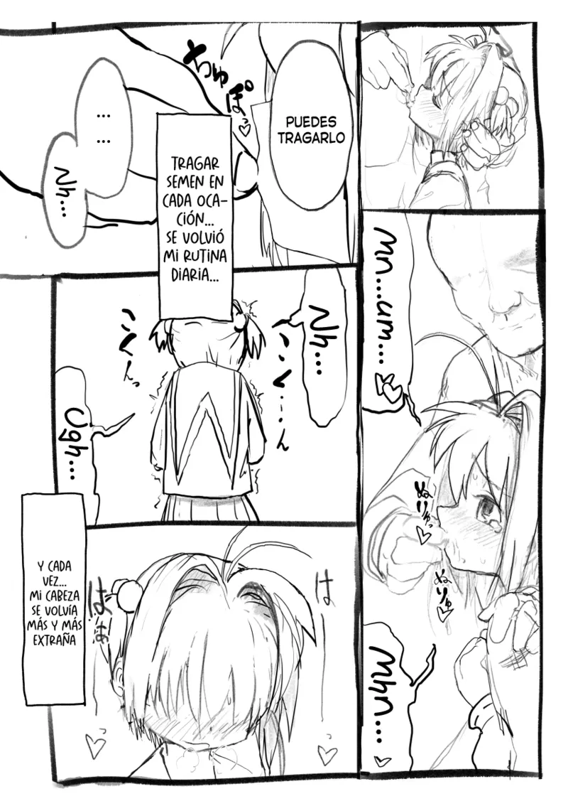 Sakura-chan Kouin Manga | Manga de Sexo oral de Sakura-chan page 9 full