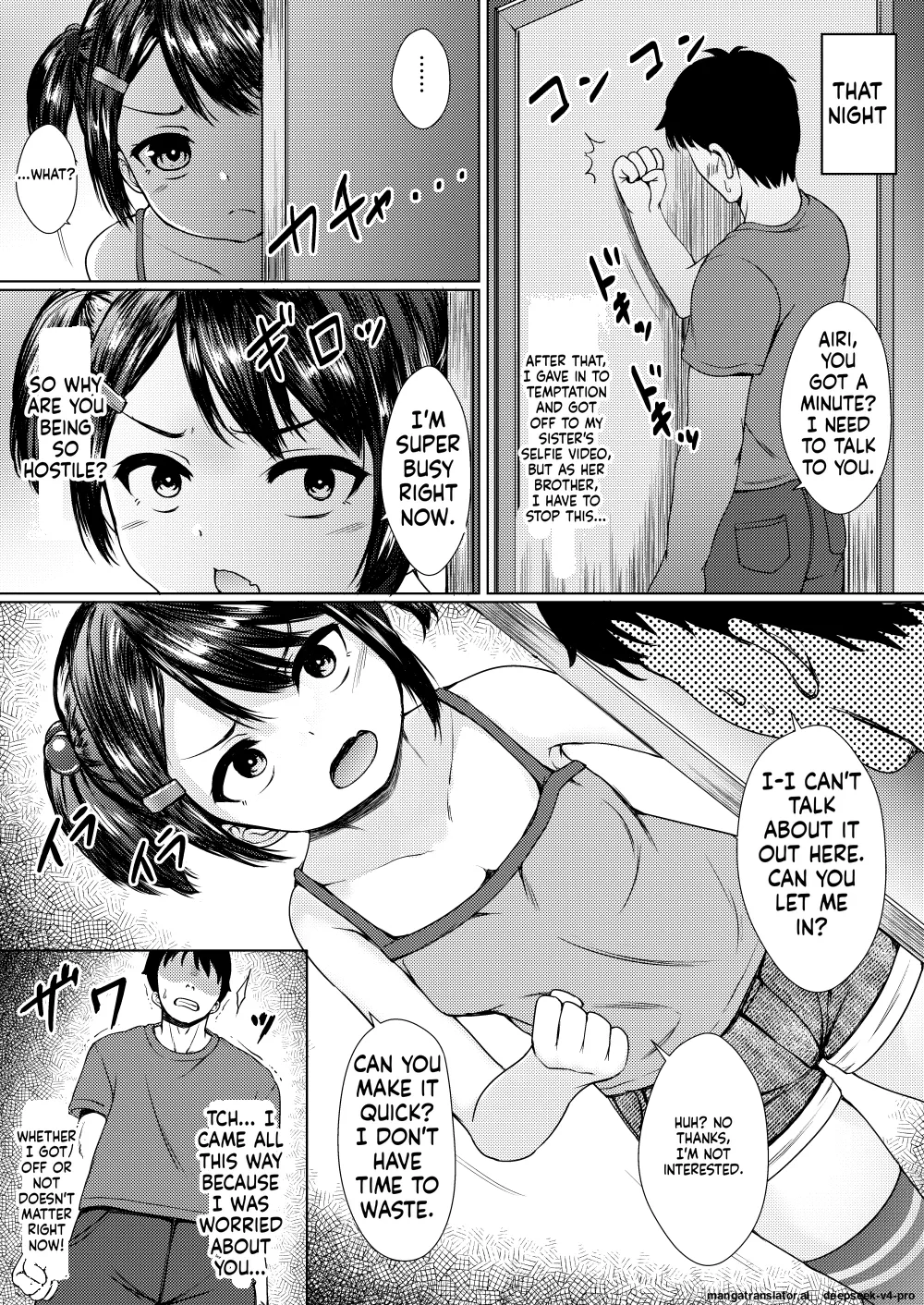 Imouto ga Namaiki na Mesugaki Haishinsha datta node, Odoshite Hamedori Haishin Sasetatta page 6 full