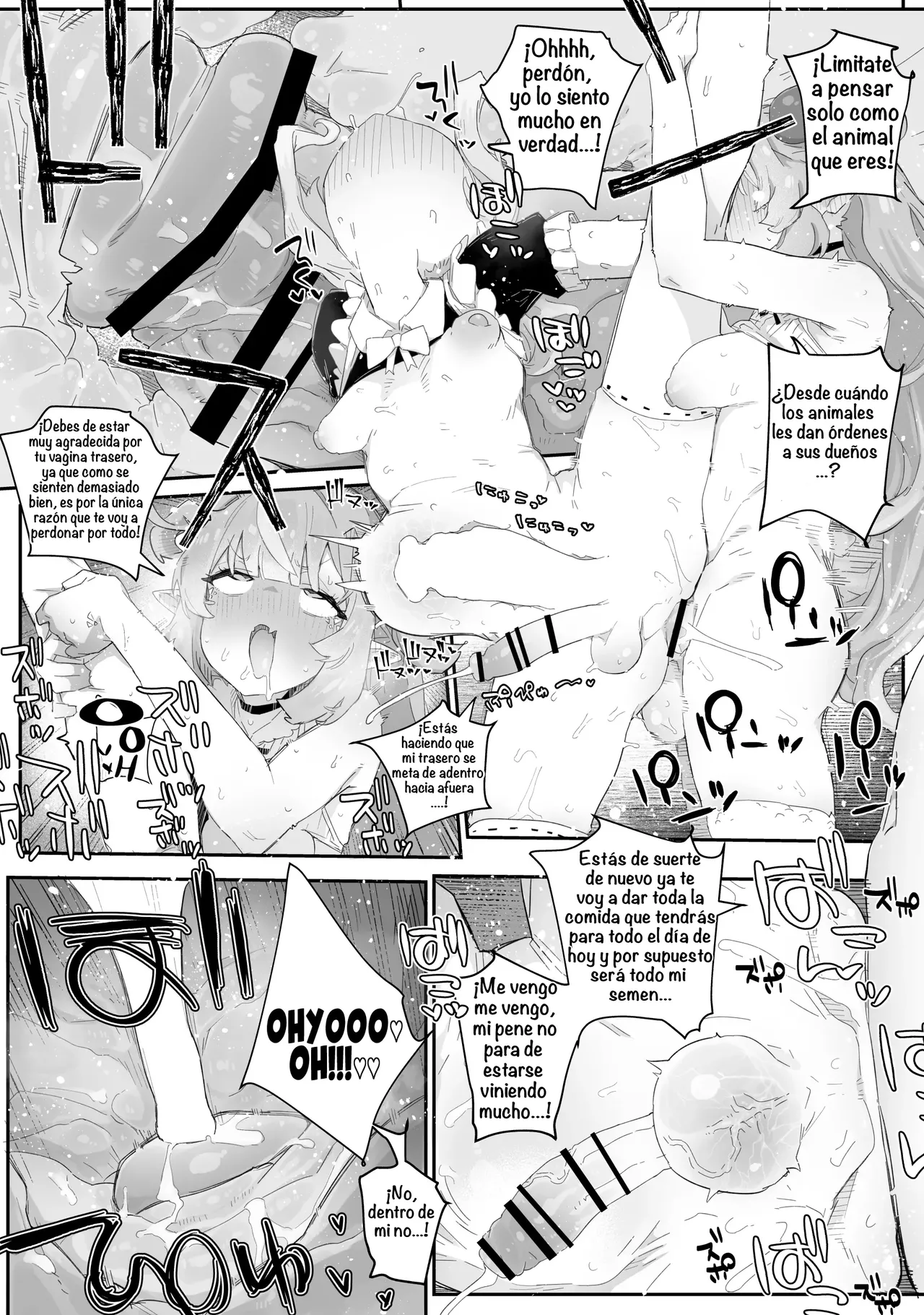 Gokubuto Mazoku no Futanari Ojousama, Onahomeido ni Muhyoujou de Kintama Korogasaretetamaru ka! Gochagocha uruse e Yatsu wa Shikyuu do Tsukeba hai Owari!!~ Shikoshiko Byuttokite Hohoinohoi-hen ~ page 8 full