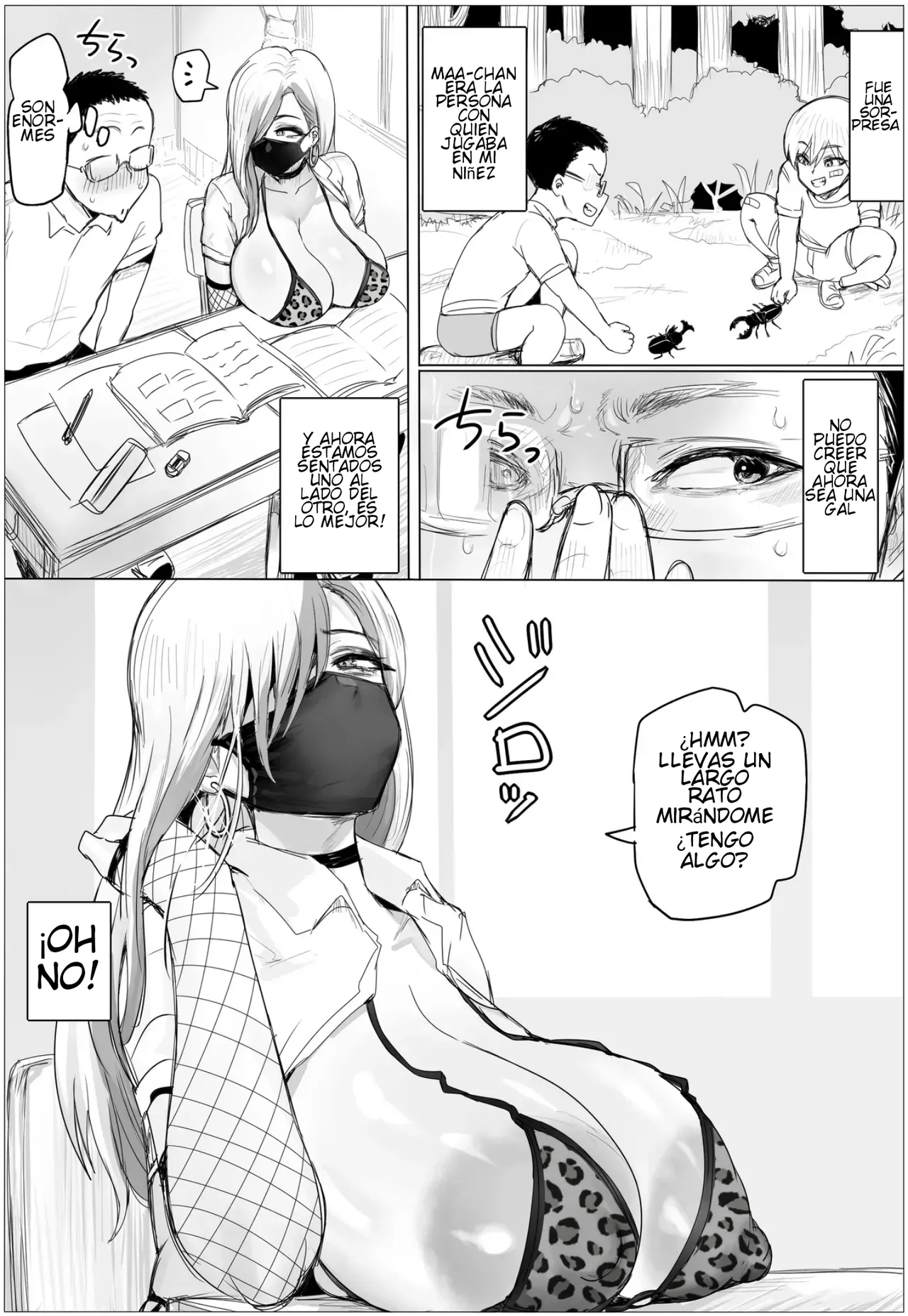 Hisashiburi ni Saikai Shita Osananajimi ga Mucchimuchi Gal ni Natten dakedo | La amiga de la infancia con la que me volvi a encontrar se convirtio en una gyaru voluptuosa y con curvas page 4 full