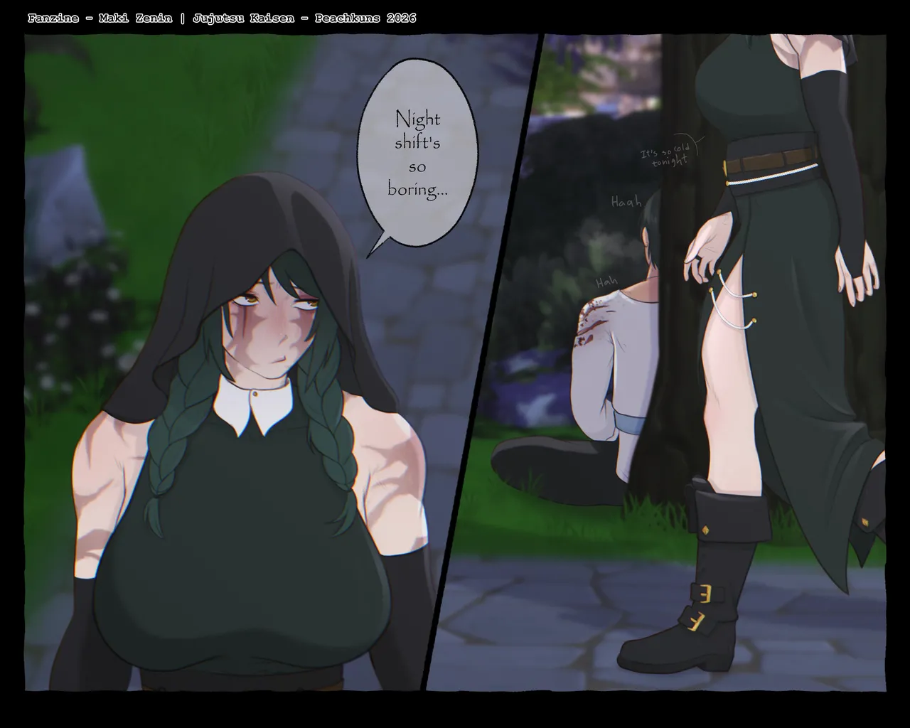 Night patrol for Maki page 1 full