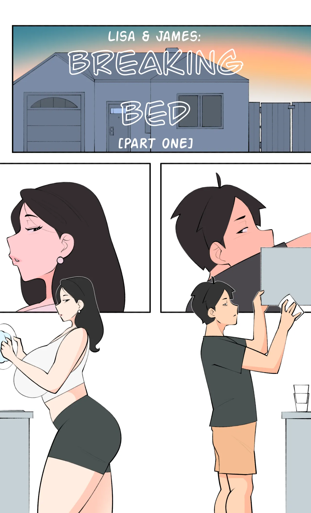 Lisa & James: Breaking Bed page 1 full