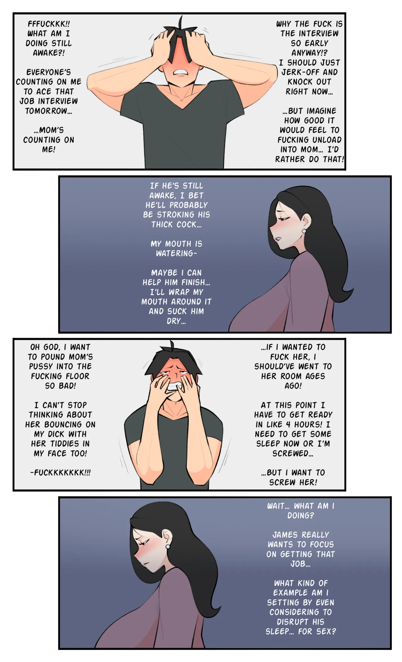 Lisa & James: Breaking Bed page 9 full
