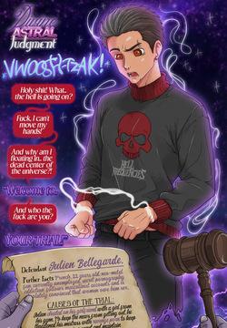 Divine Astral Judgment: Julien Bellegarde, Cheater