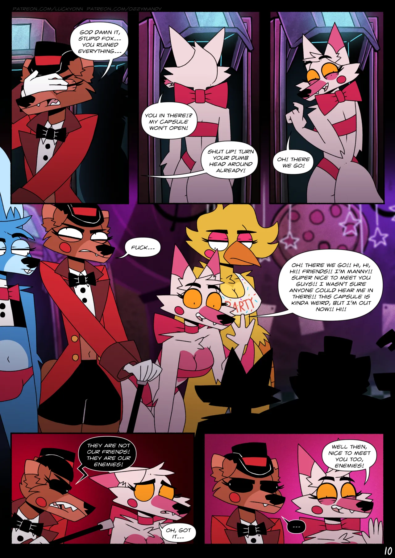 Closed Party: Episode 1 - First Contact page 12 full