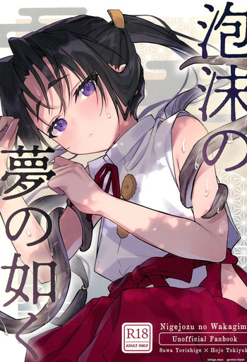 (C105) [Rock Salt (Ganen)] Utakata no Yume no Gotoku (Nige Jouzu no Wakagimi) cover