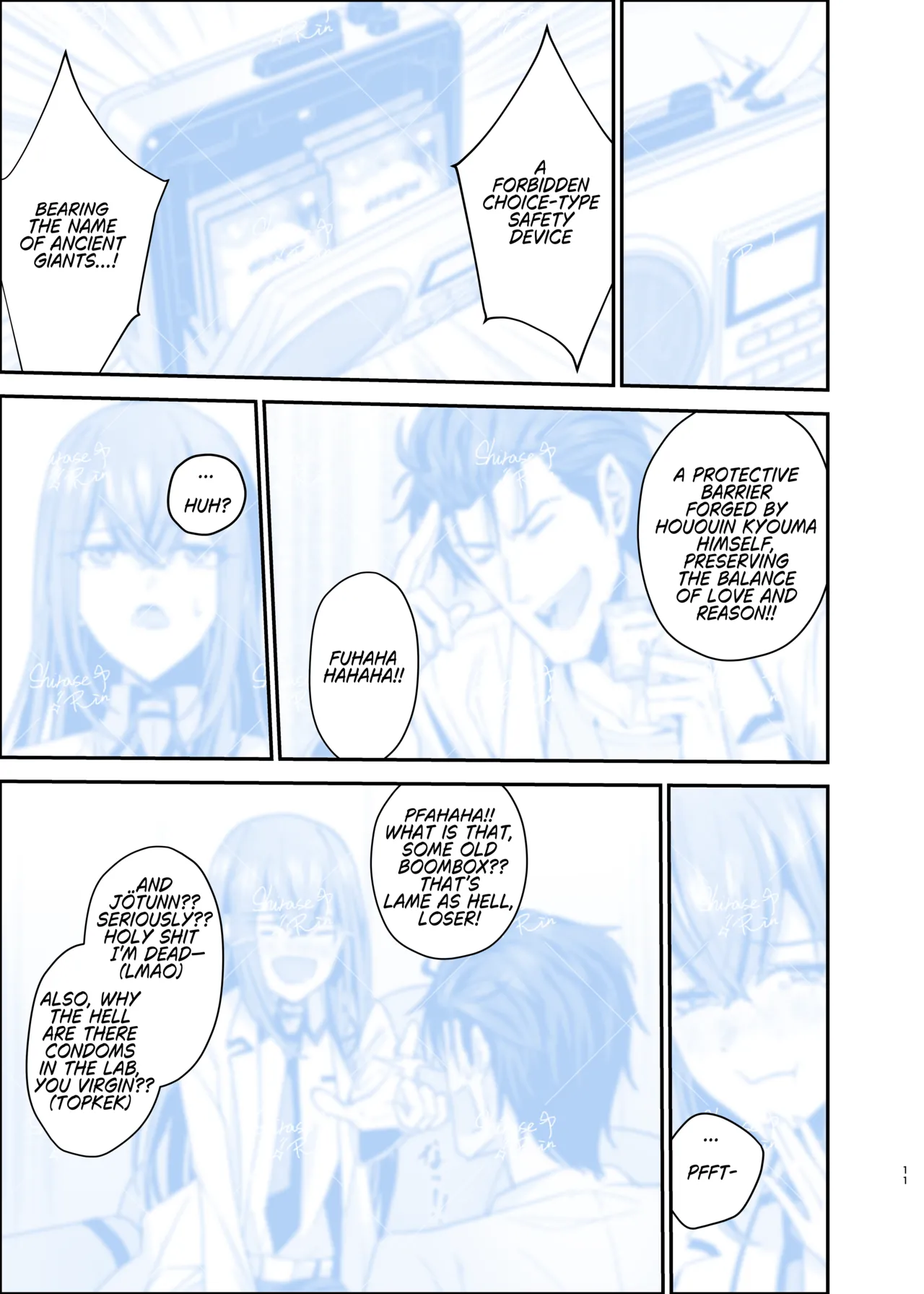 Shinjitsu Setsuzoku no Truth Line | Truth Line of Synchronicity page 11 full