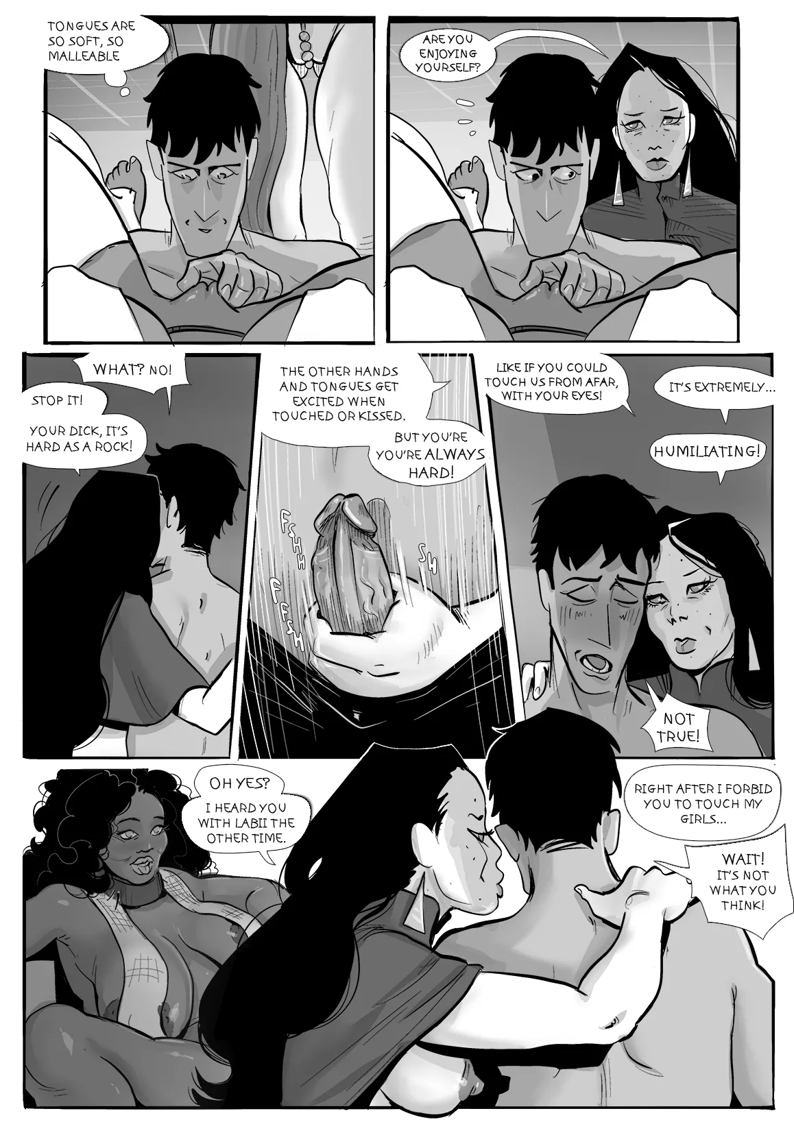Oestrus Chapter 7: One-Eyed man king, my ass... page 12 full
