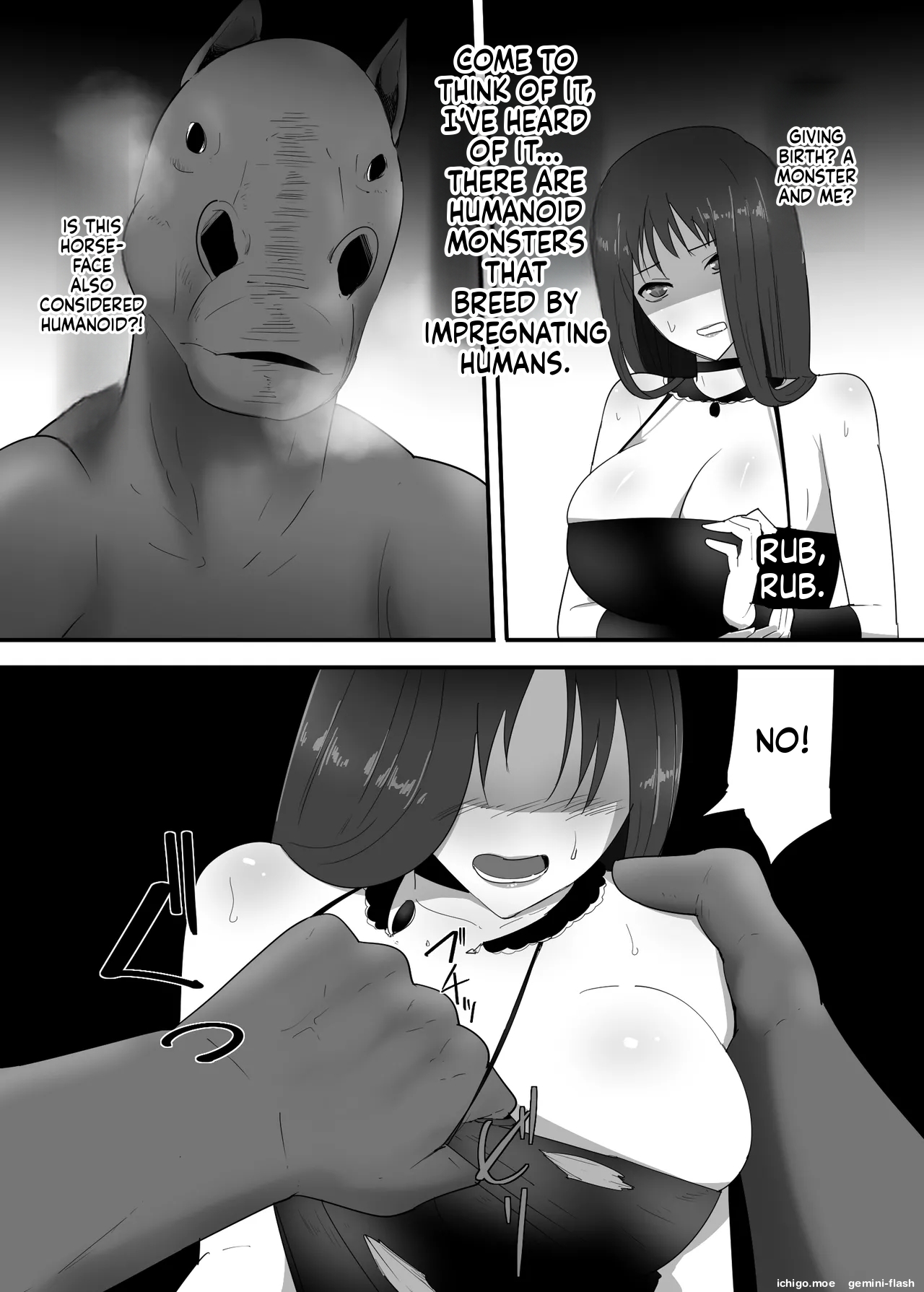 Mamono ni Tsukamatta Onna Mahoutsukai page 12 full