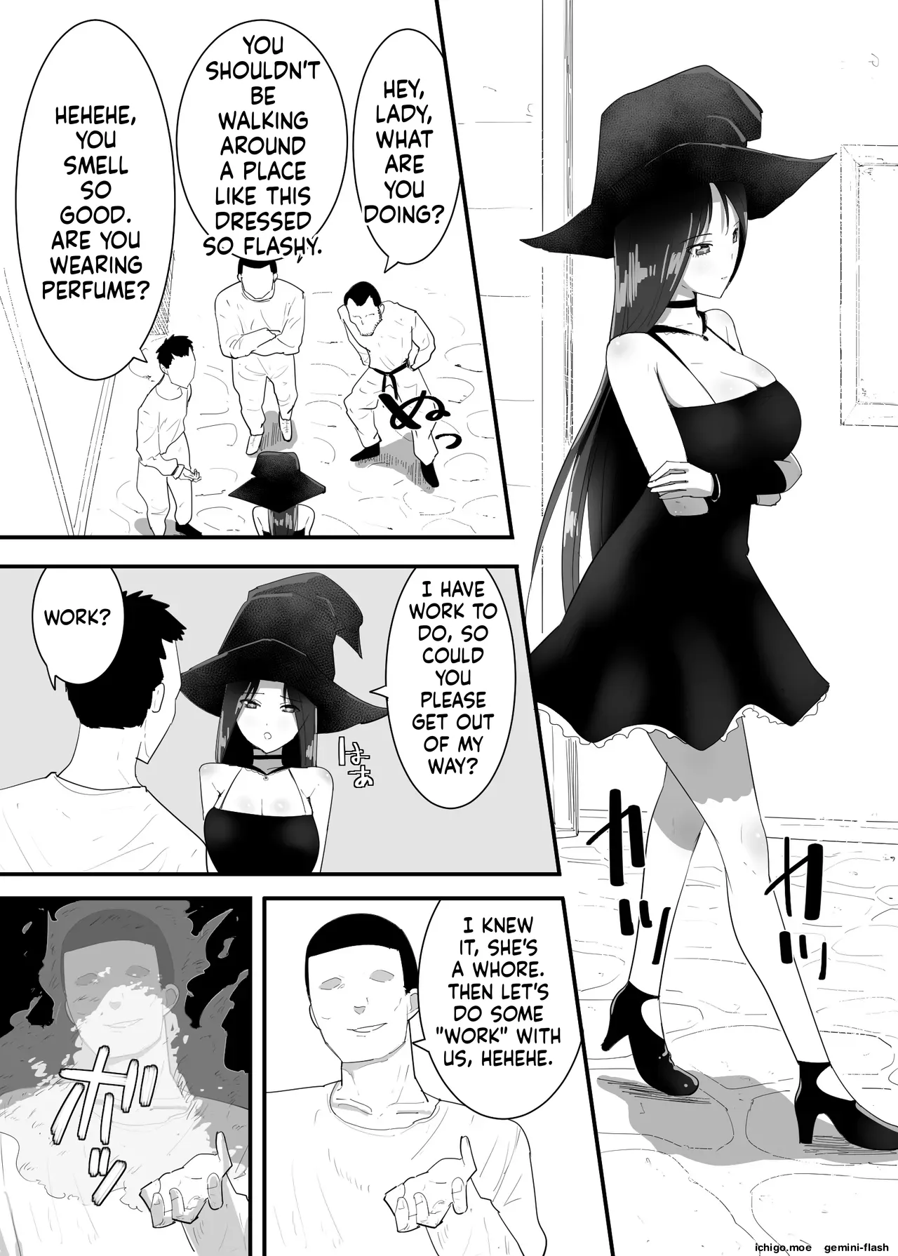 Mamono ni Tsukamatta Onna Mahoutsukai page 3 full