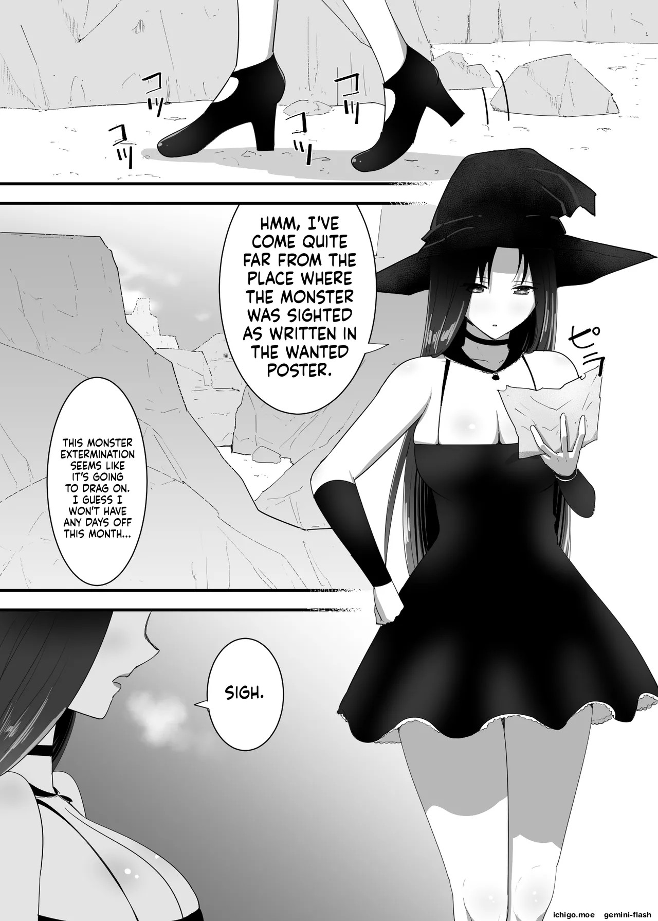 Mamono ni Tsukamatta Onna Mahoutsukai page 5 full