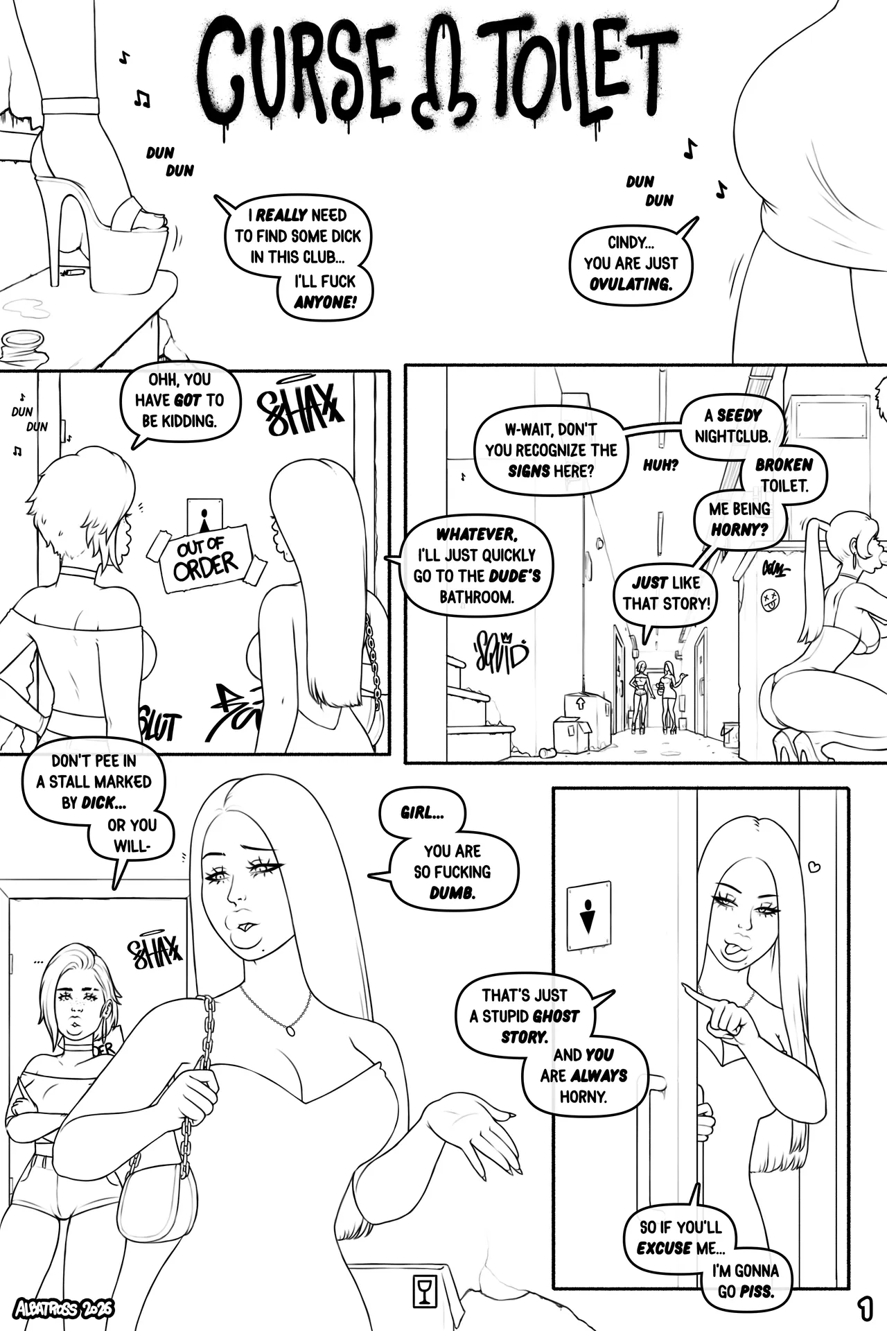 Curse Toilet page 1 full