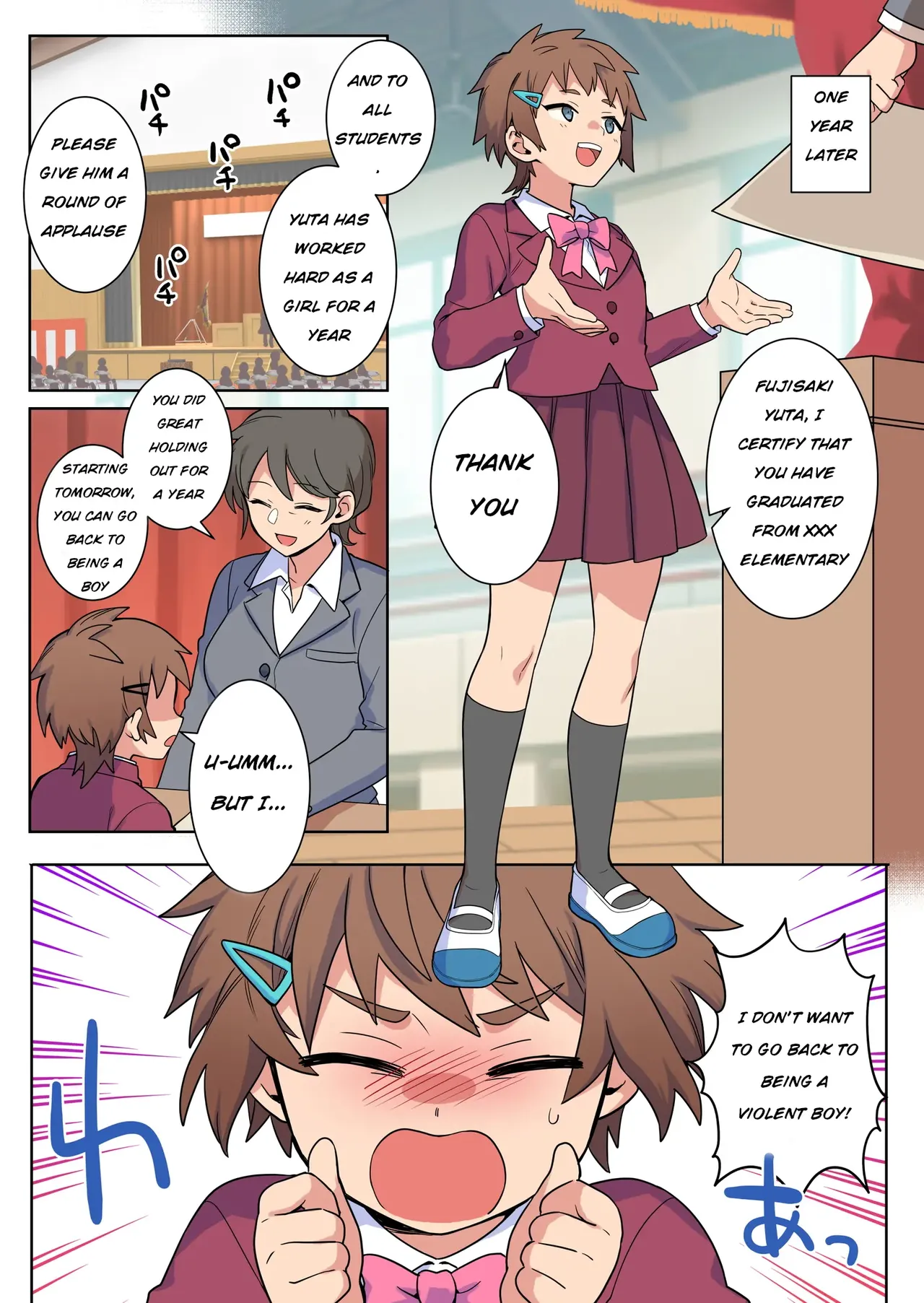 Josou Taikou de Kyousei sareru Otokonoko-tachi page 11 full