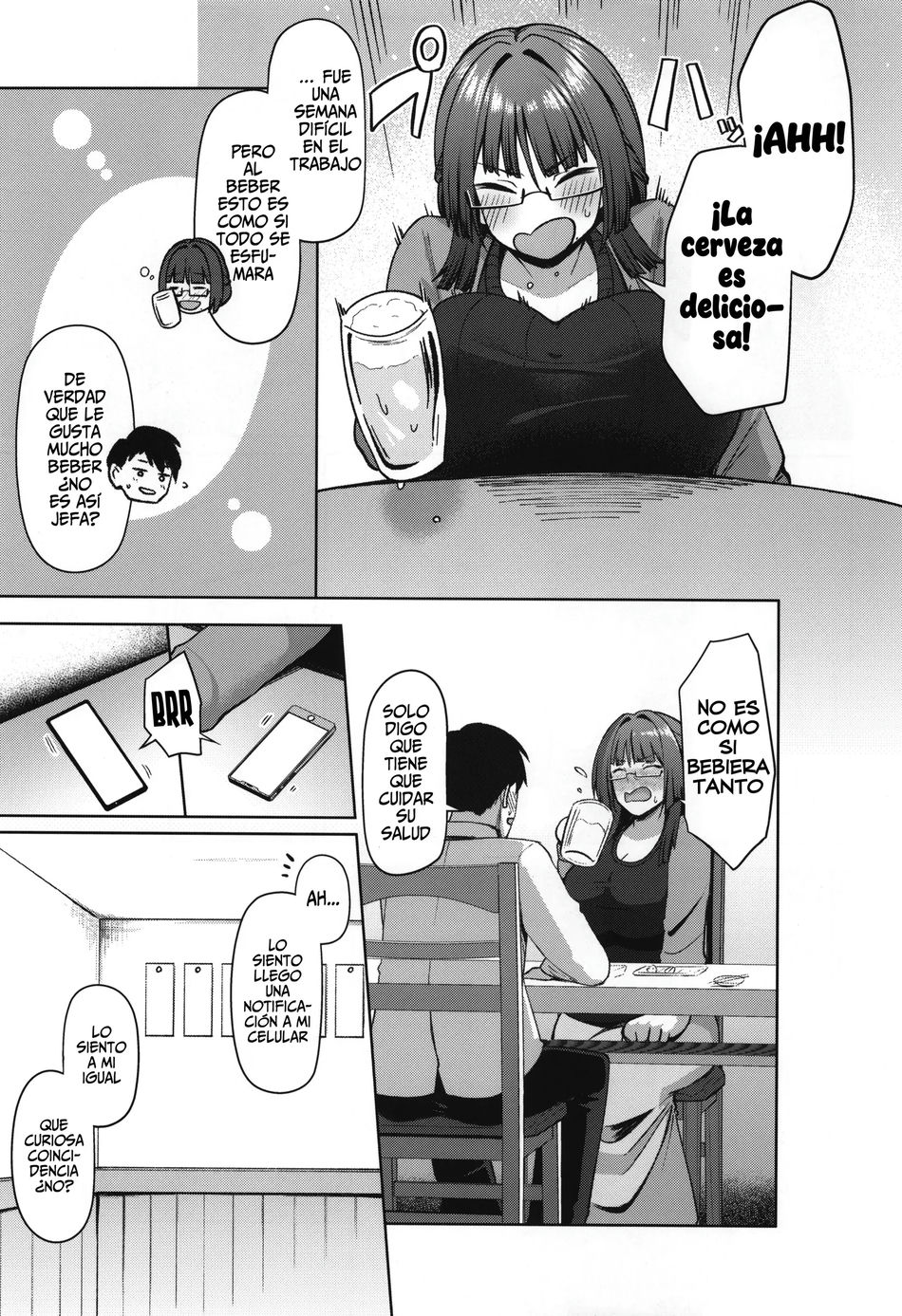 Housubaru - Jimi Dakedo Kyounyuu na Onna Otaku Joushi no Seiyoku ga Yabai page 4 full