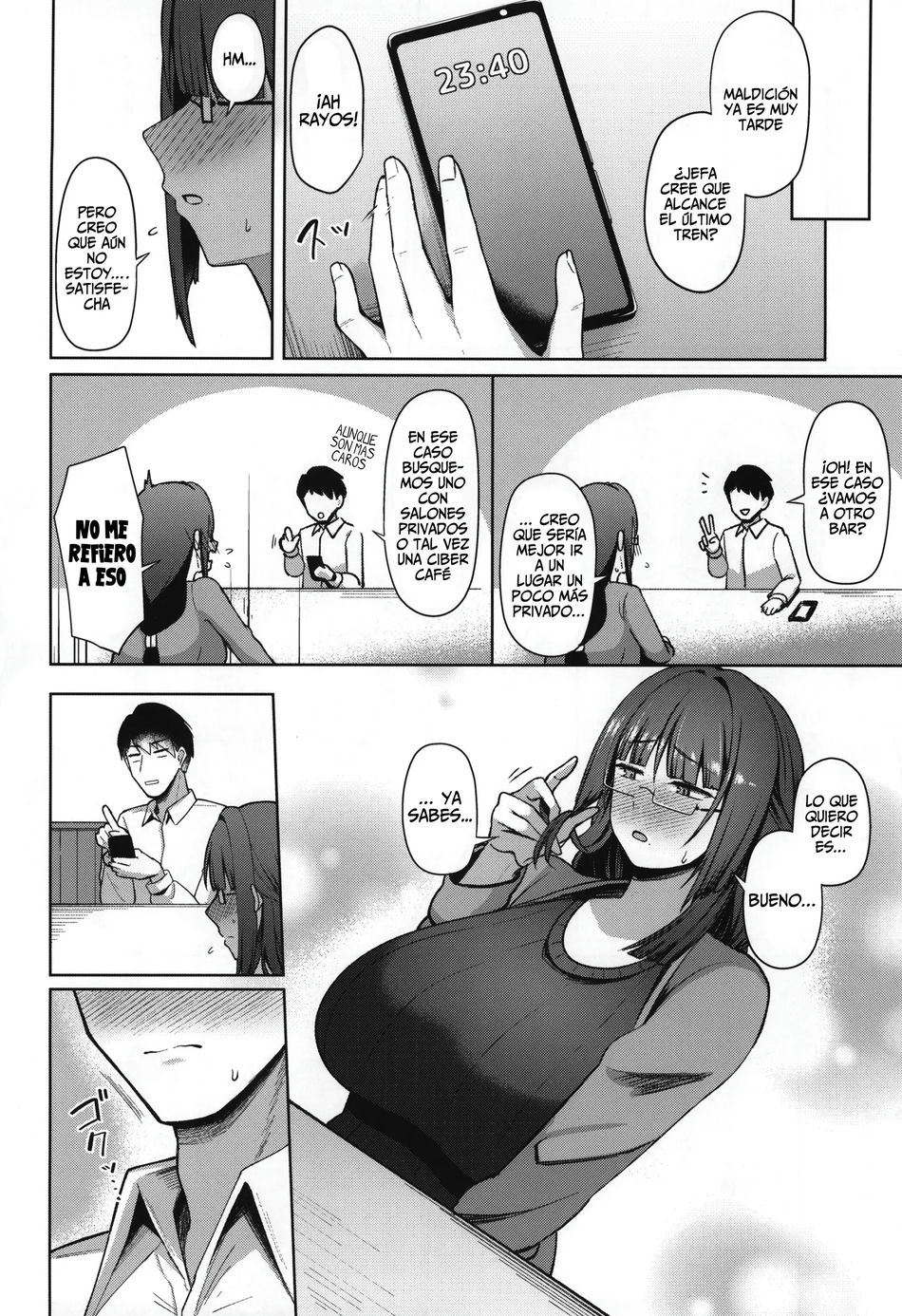 Housubaru - Jimi Dakedo Kyounyuu na Onna Otaku Joushi no Seiyoku ga Yabai page 7 full