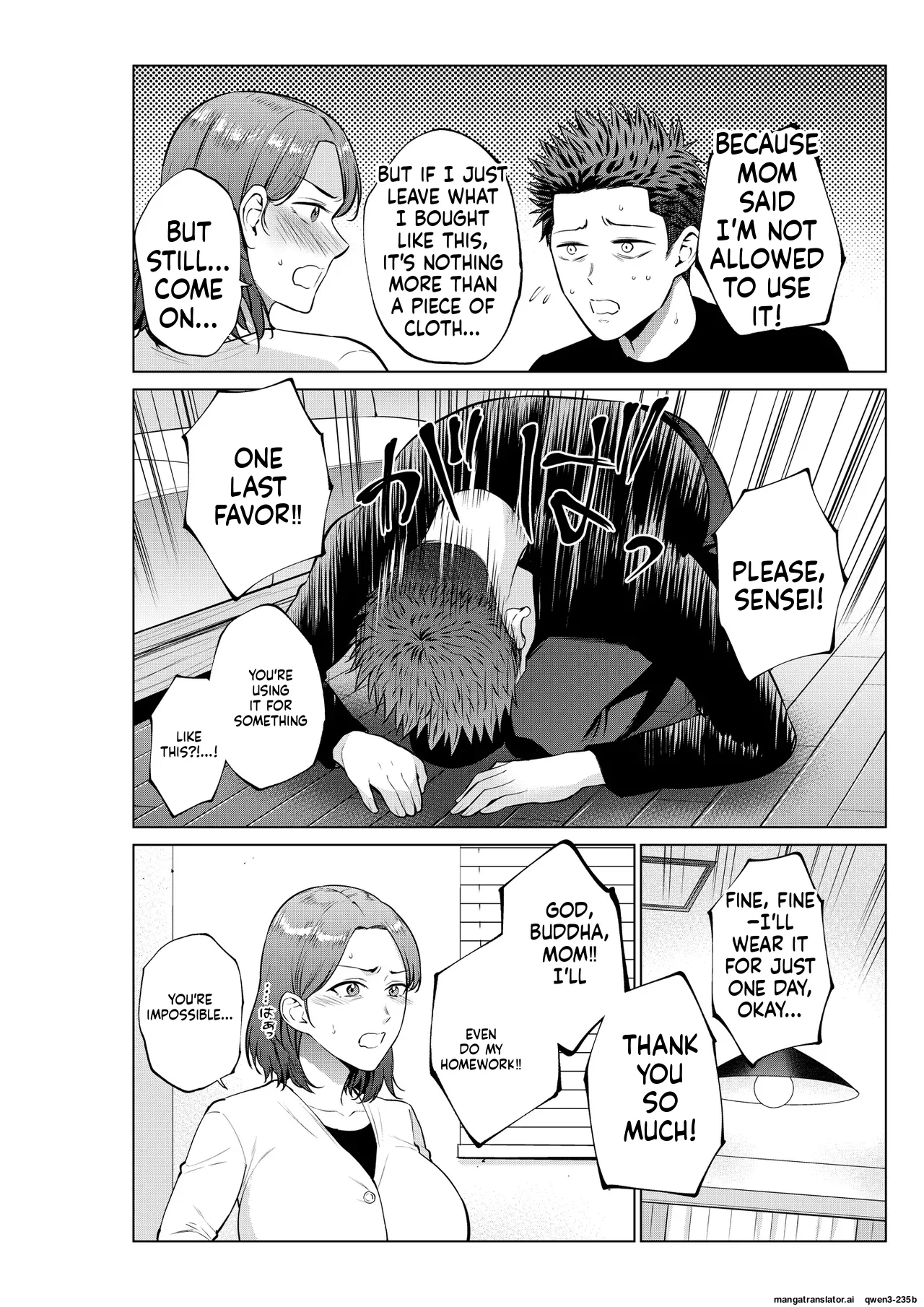 My son's wish... page 7 full