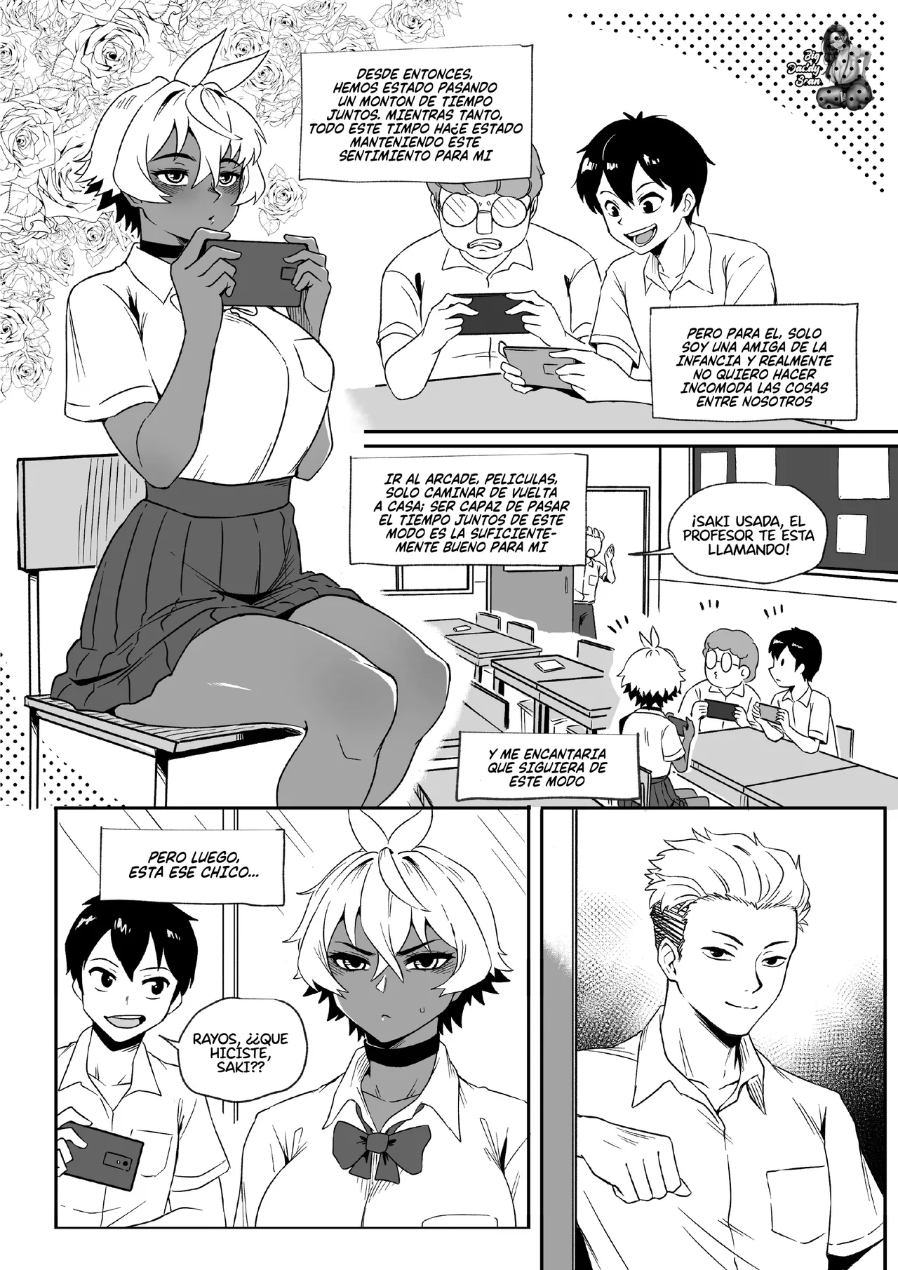 Harem Romcome no Shujinkou kara Otokimari na Osananajimi wo Ubau Hanashi｜Una Historia Sobre Robar A La Tomboy Amiga De La Infancia De Un Protagonista Rom-Com Harem page 12 full