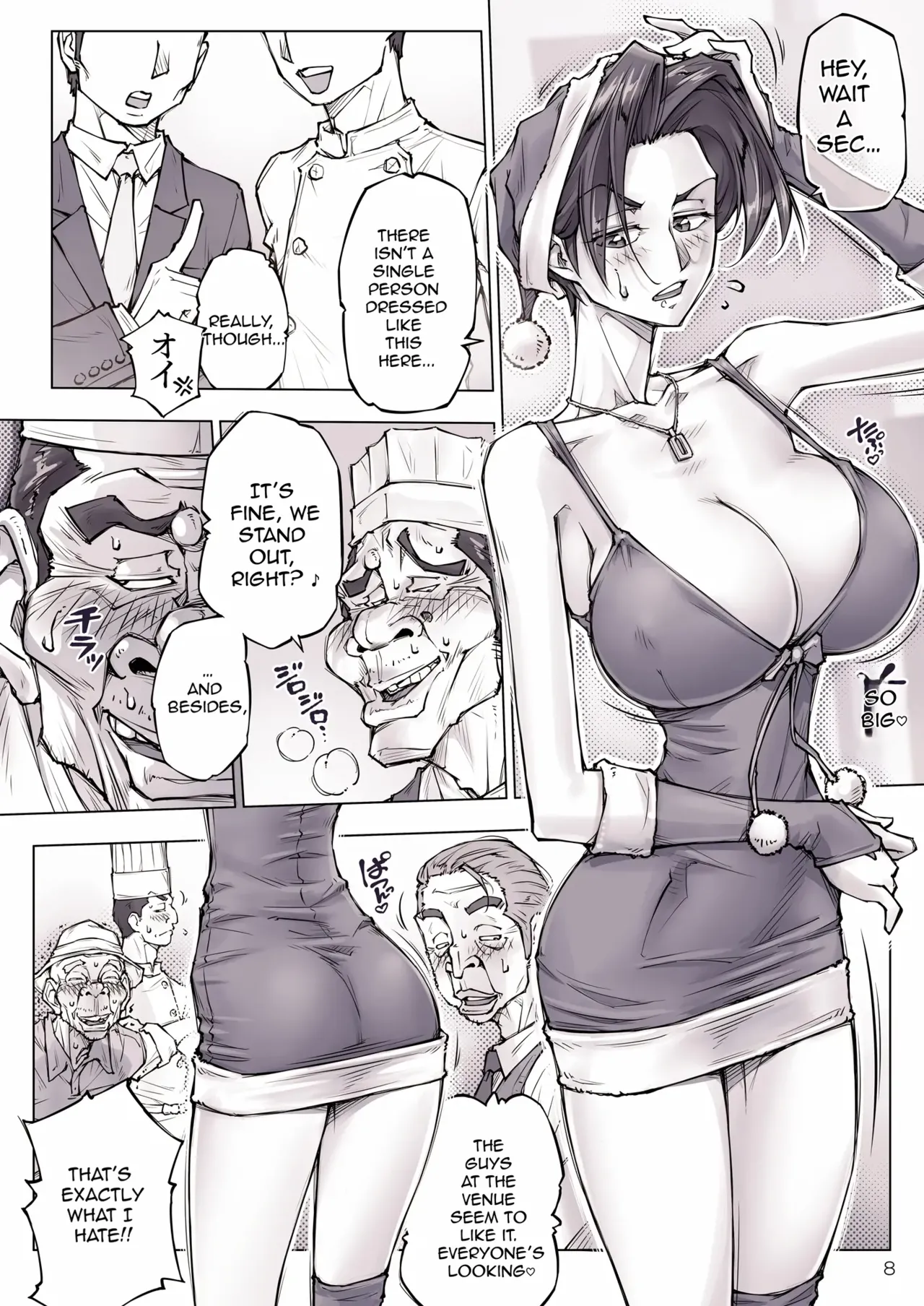 She looked a little scary... but After that page 10 full