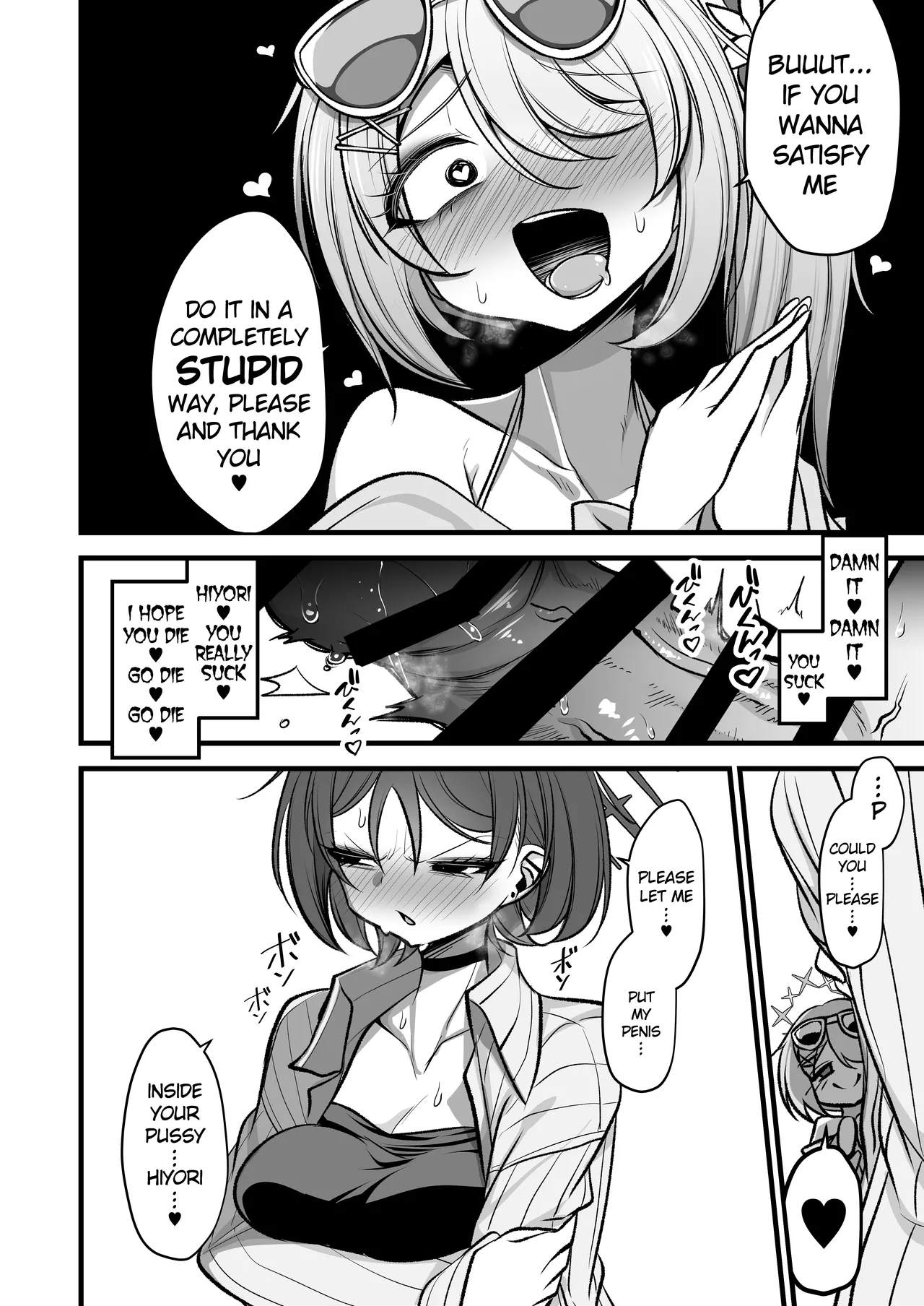Do-S Hiyori VS Futa-chin Misaki-chan page 9 full