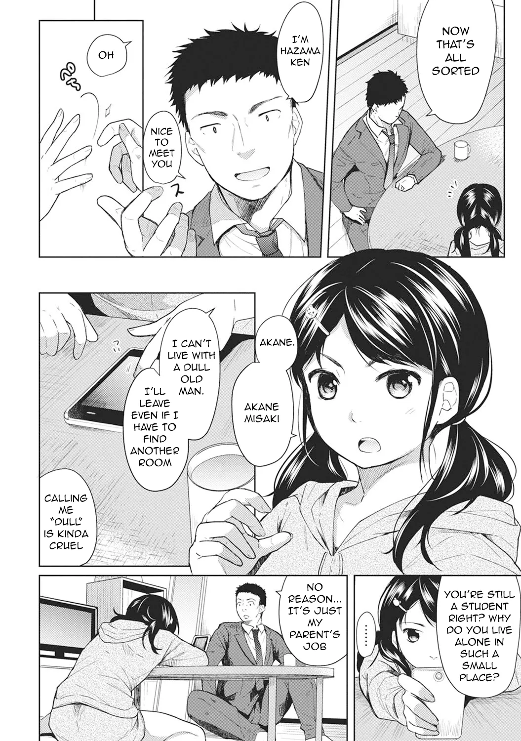 1LDK+JK Ikinari Doukyo? Mitchaku!? Hatsu Ecchi!!? Ch. 1-60 page 6 full