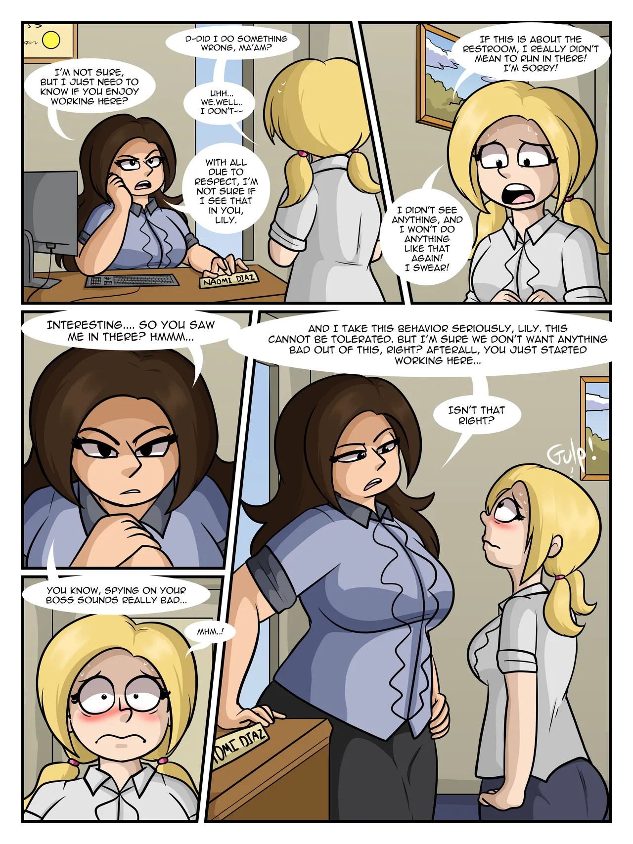 Lily's First Day page 7 full