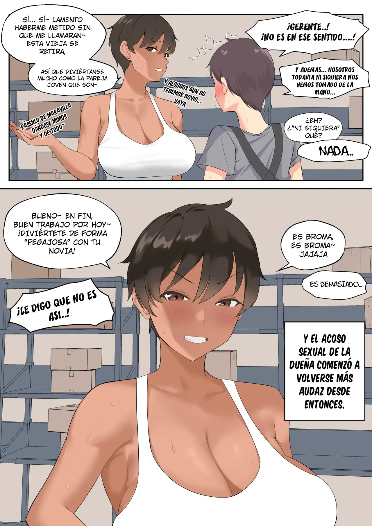 The Boss Likes Sexual Harassment | A La Jefa Le Gusta Acosarme Sexualmente page 7 full