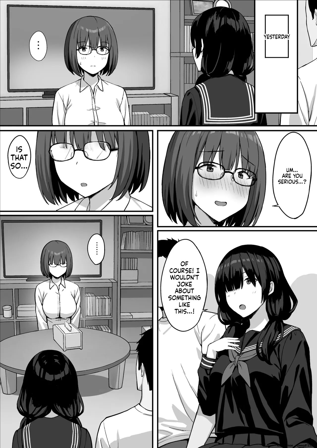 Jimi Kyonyuu no Stalker Onna ni Kokuhaku Sareta node Yarimakutte Mita Hanashi Ch 3 page 6 full