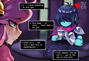[Donbe] Kris x Pink + Maddie DonbeLove (Deltarune)[English] [AI Generated] cover