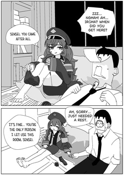 Iroha’s Reward Socks Handjob